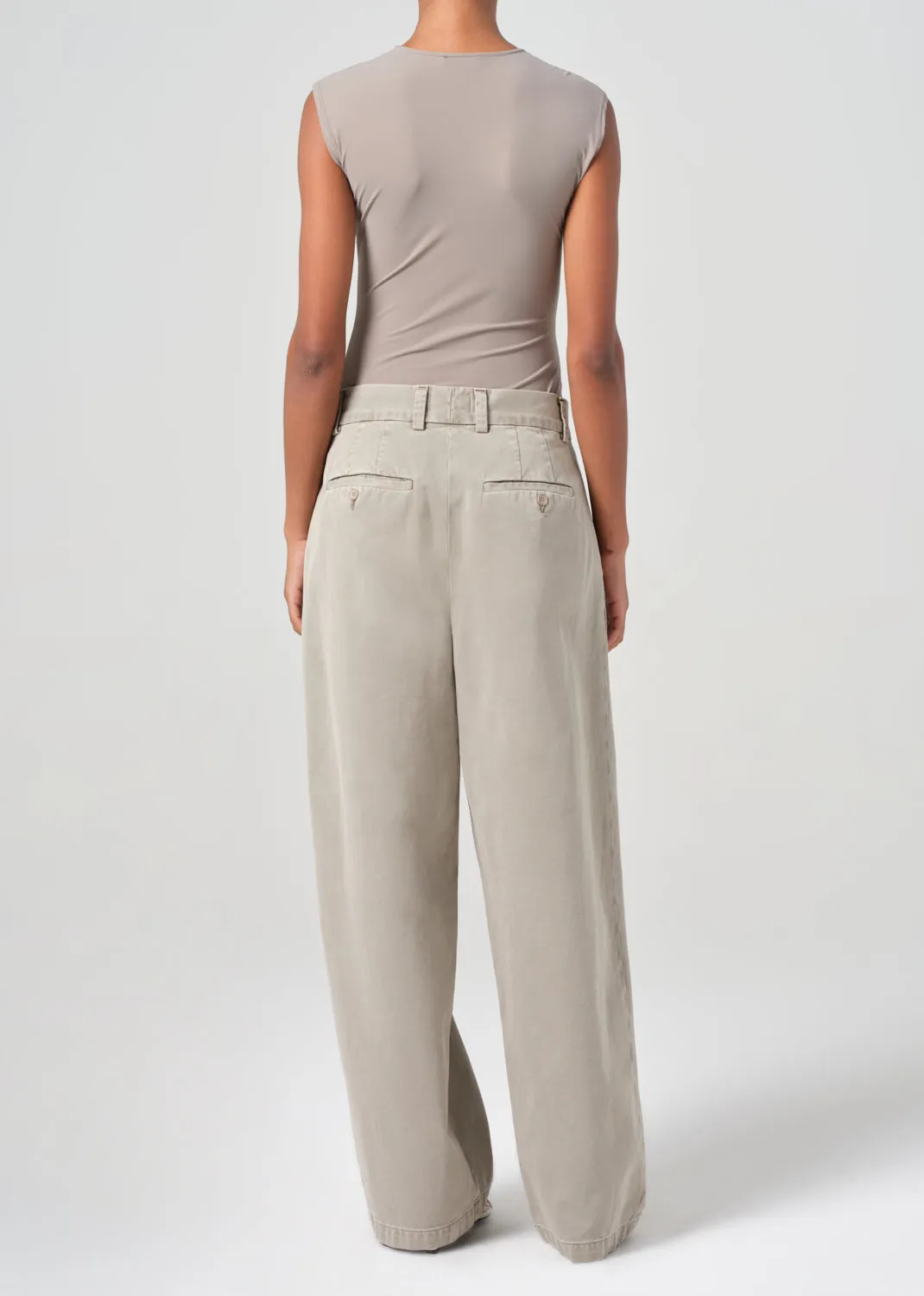 Deryn Pant in Gravel sold by Agolde product image thumbnail 3
