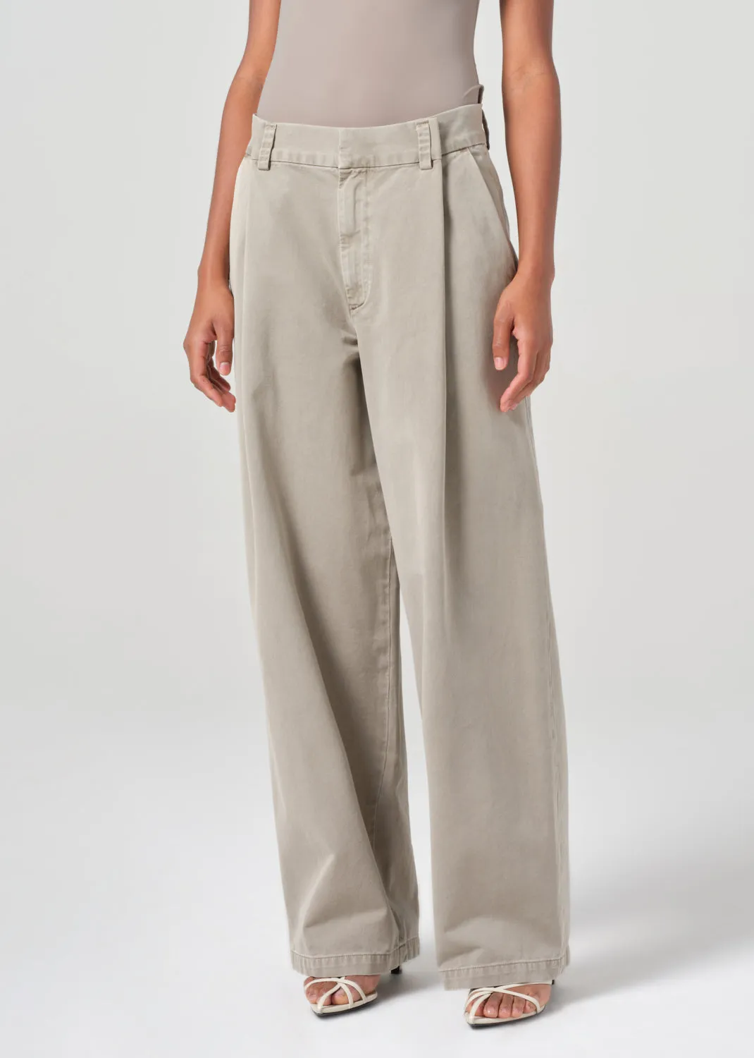 Deryn Pant in Gravel sold by Agolde product image thumbnail 5