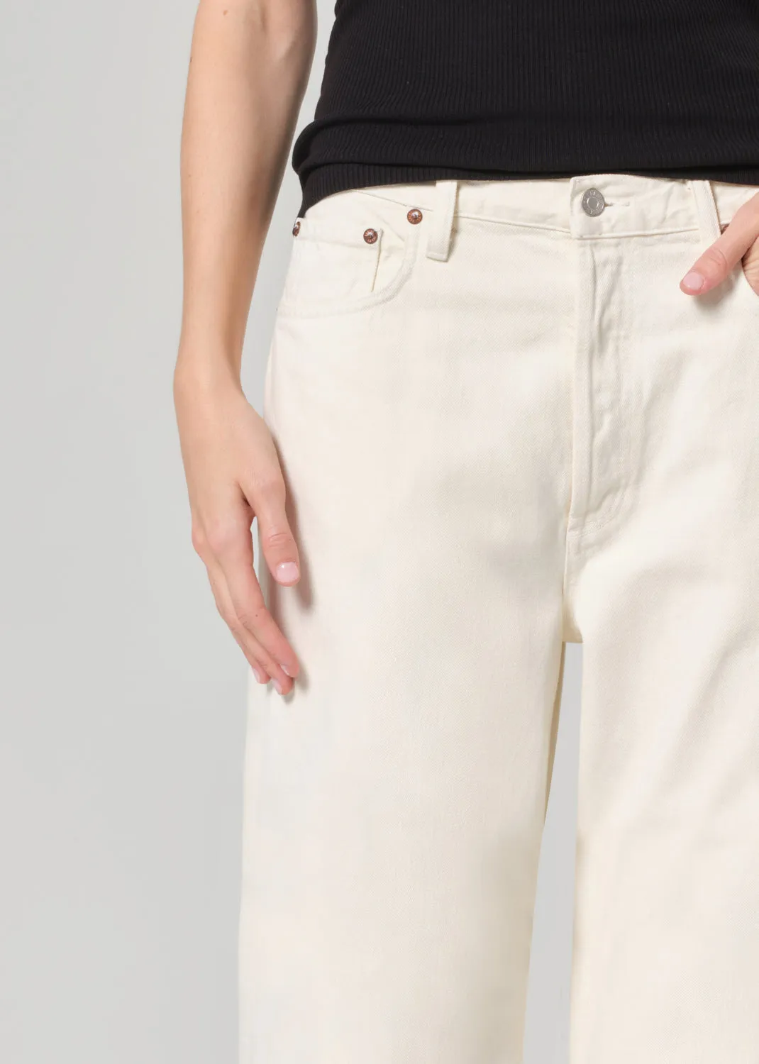 Low Slung Baggy 28" Petite in Solar sold by Agolde product image thumbnail 4