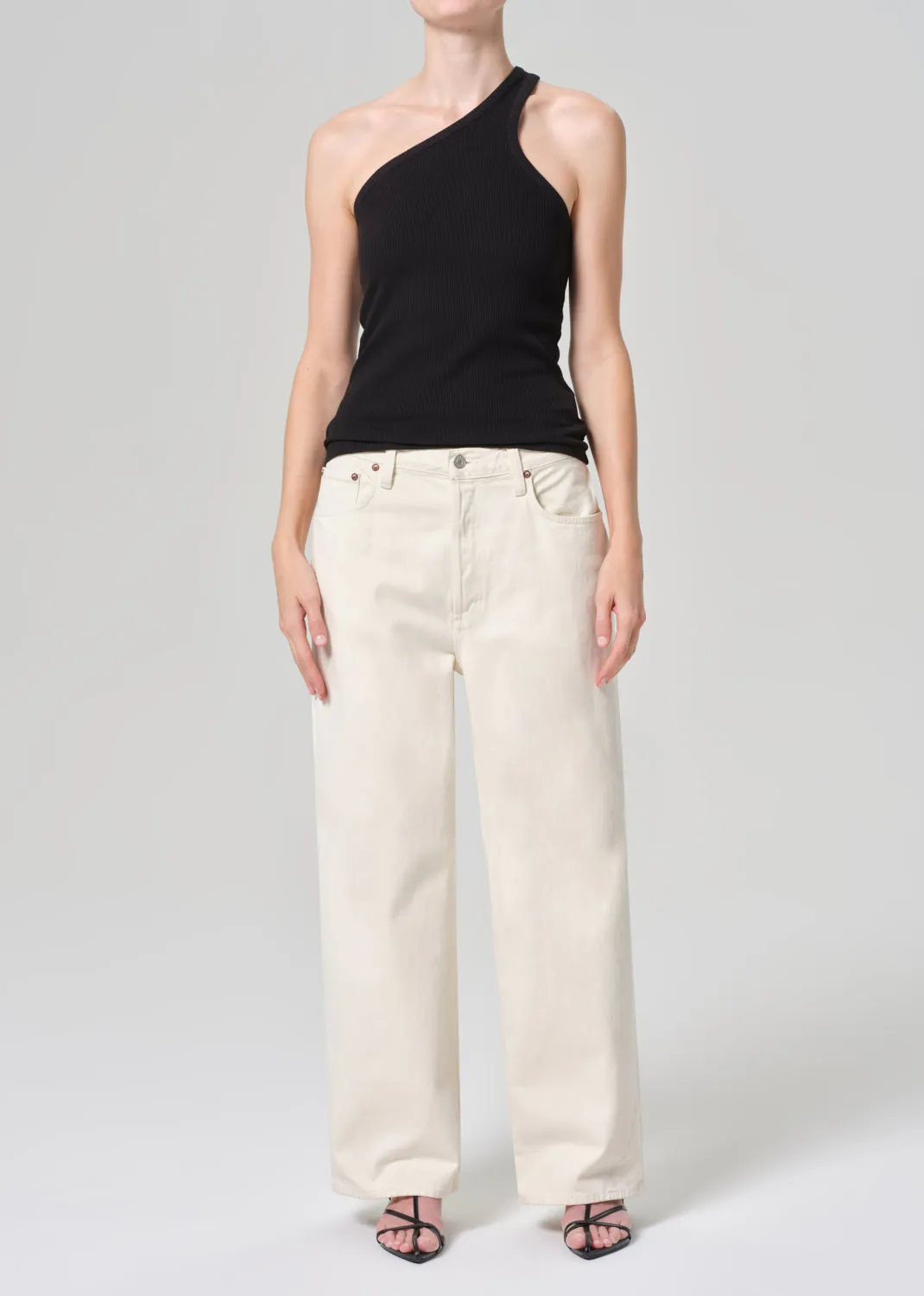 Low Slung Baggy 28" Petite in Solar sold by Agolde