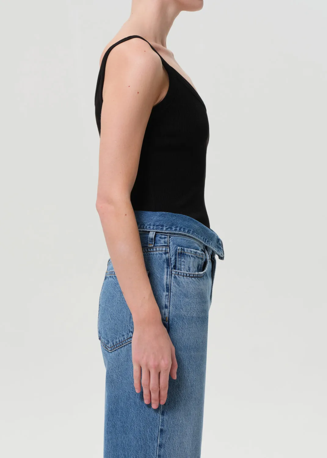 Jordan Tank in Black sold by Agolde product image thumbnail 3