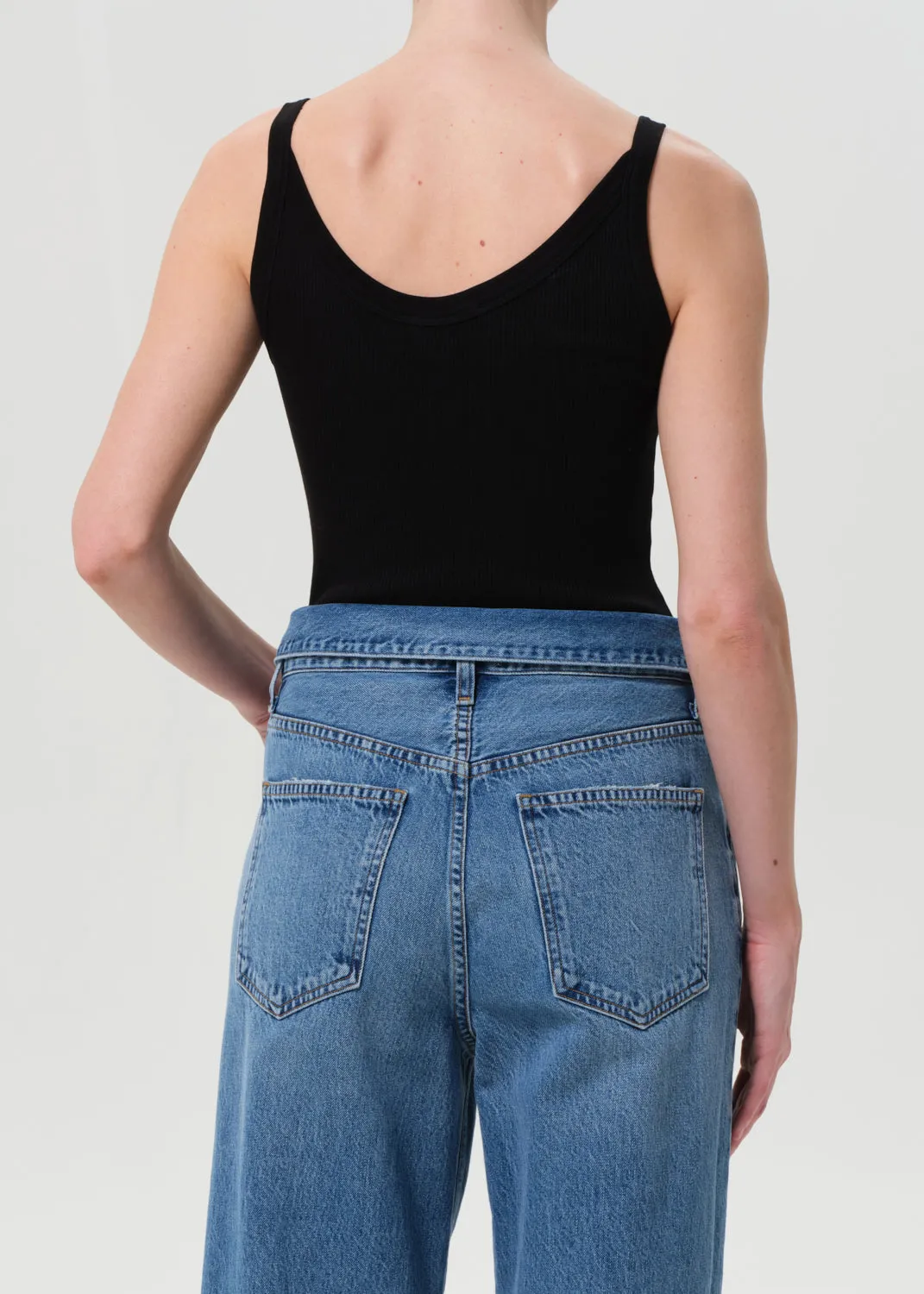 Jordan Tank in Black sold by Agolde product image thumbnail 2