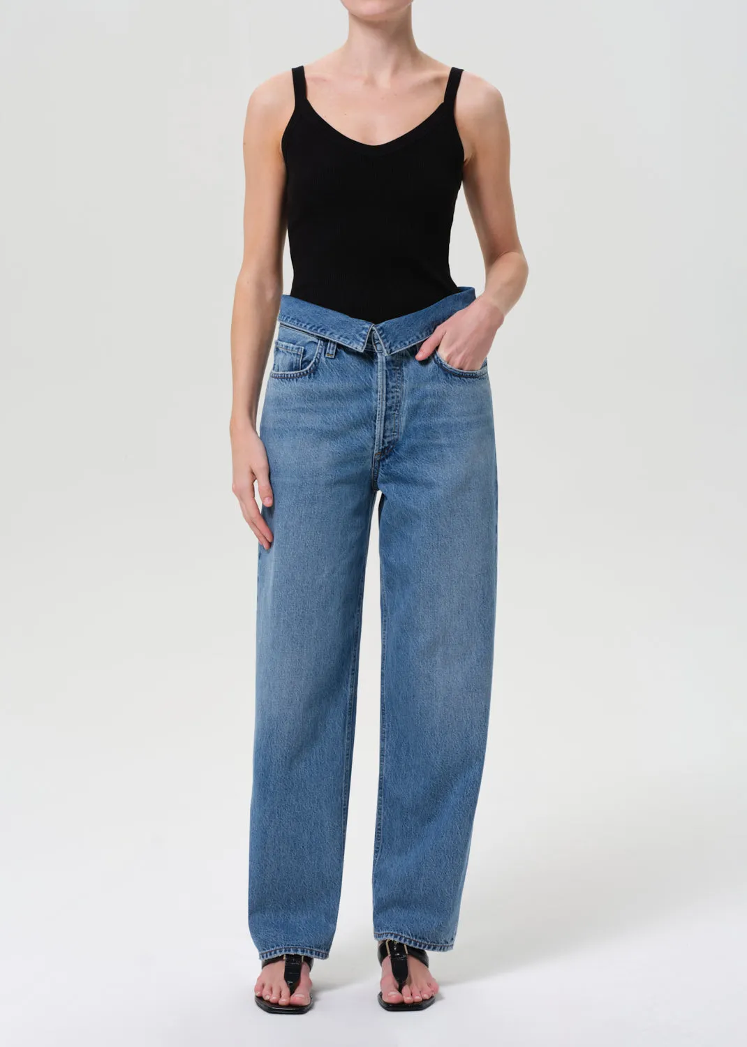 Echo Taper Jean in Shrine sold by Agolde