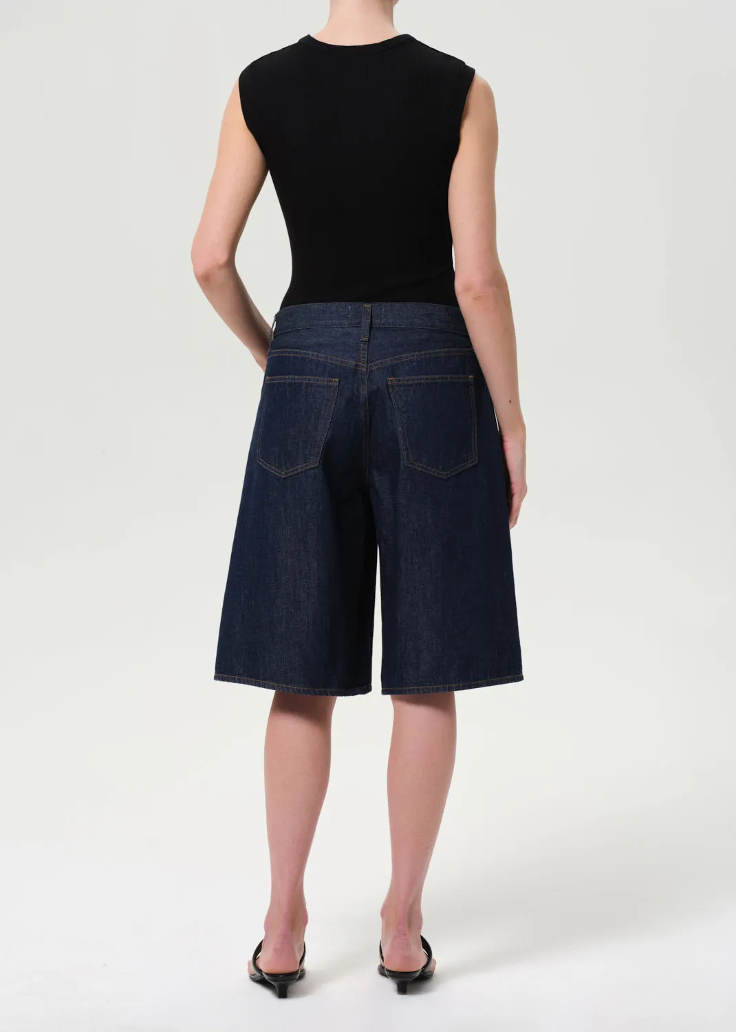 Baggy V-Short in Pure sold by Agolde product image thumbnail 2
