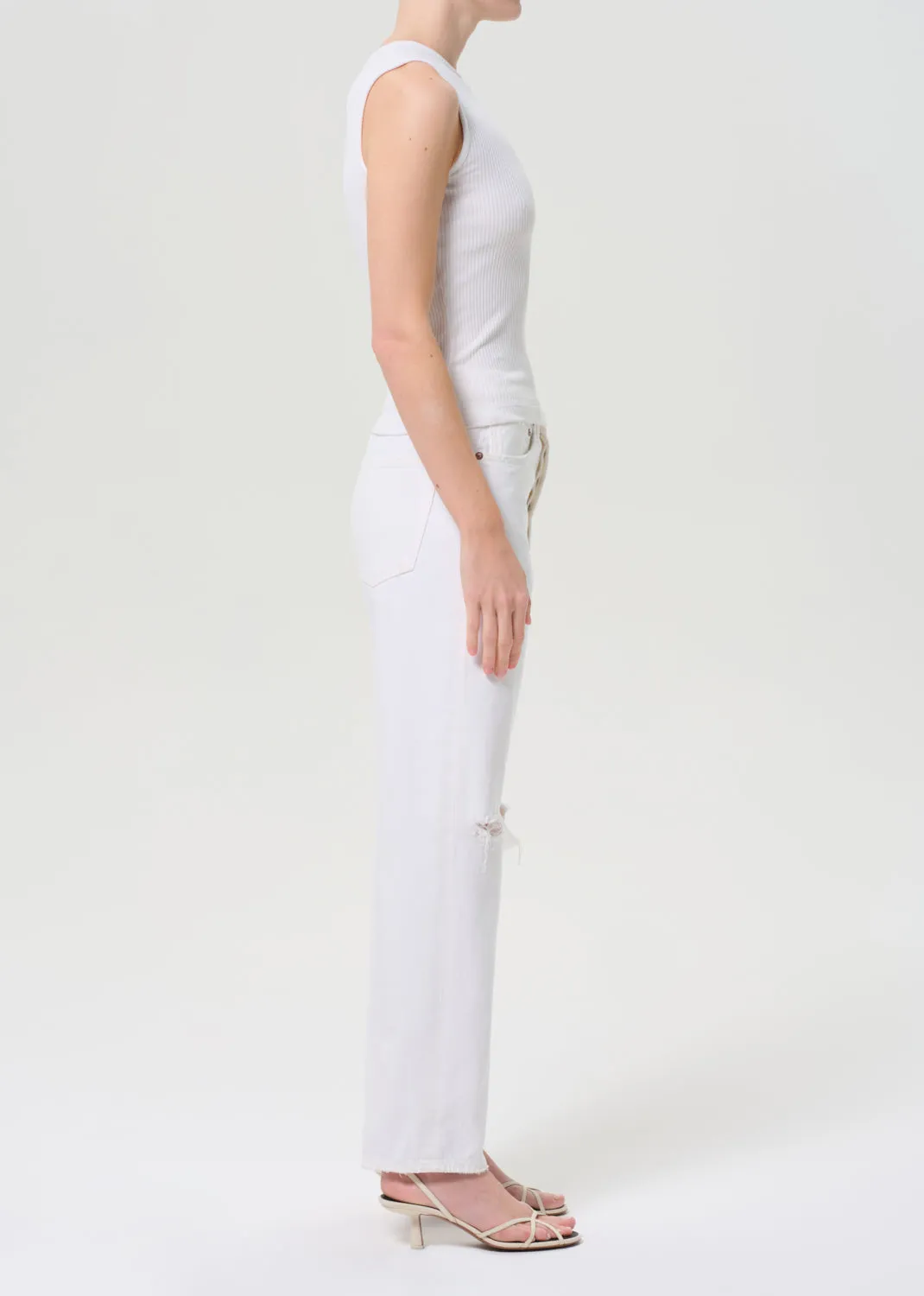 90's Mid Rise Straight in Cloudburst sold by Agolde product image thumbnail 3