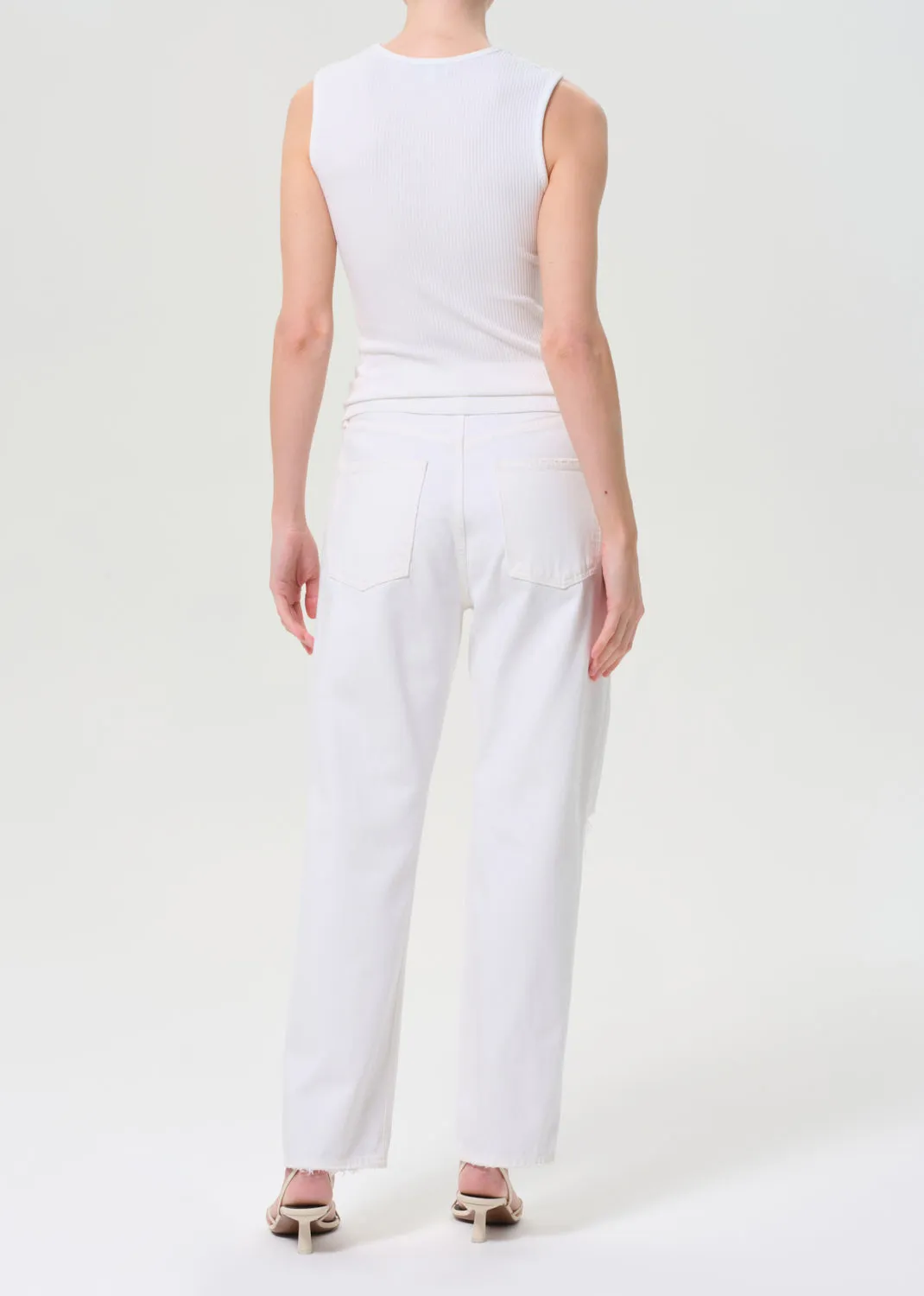 90's Mid Rise Straight in Cloudburst sold by Agolde product image thumbnail 2