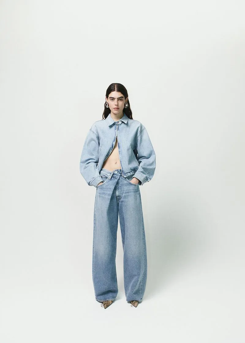 Vana Fold Jean in Mantra sold by Agolde product image thumbnail 2