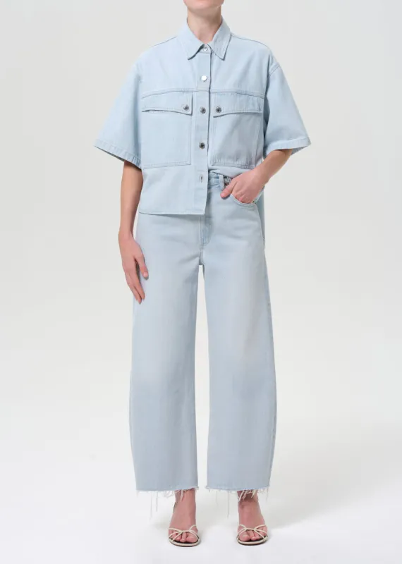 Low Curve Fray in Flourish sold by Agolde