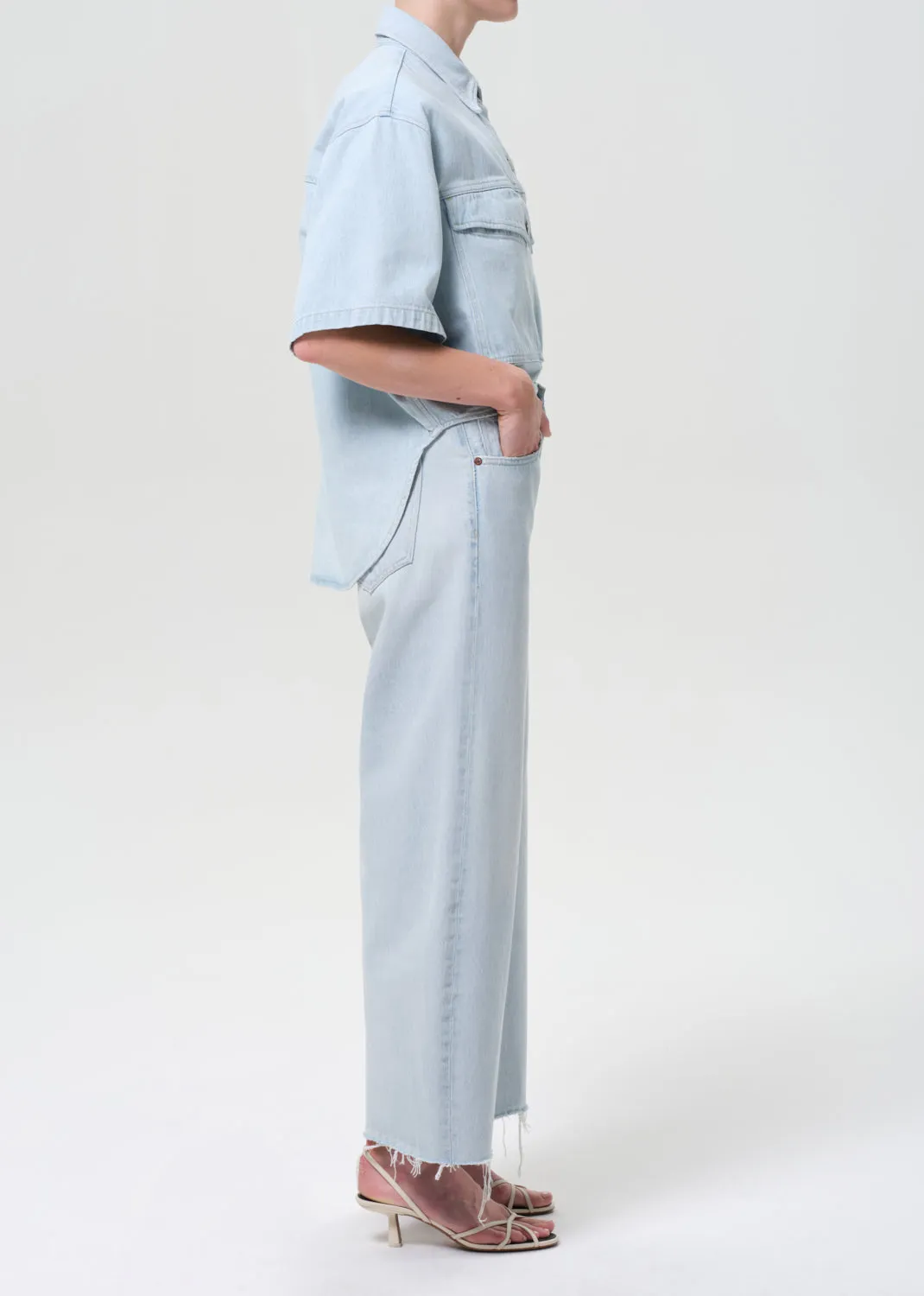 Low Curve Fray in Flourish sold by Agolde product image thumbnail 3