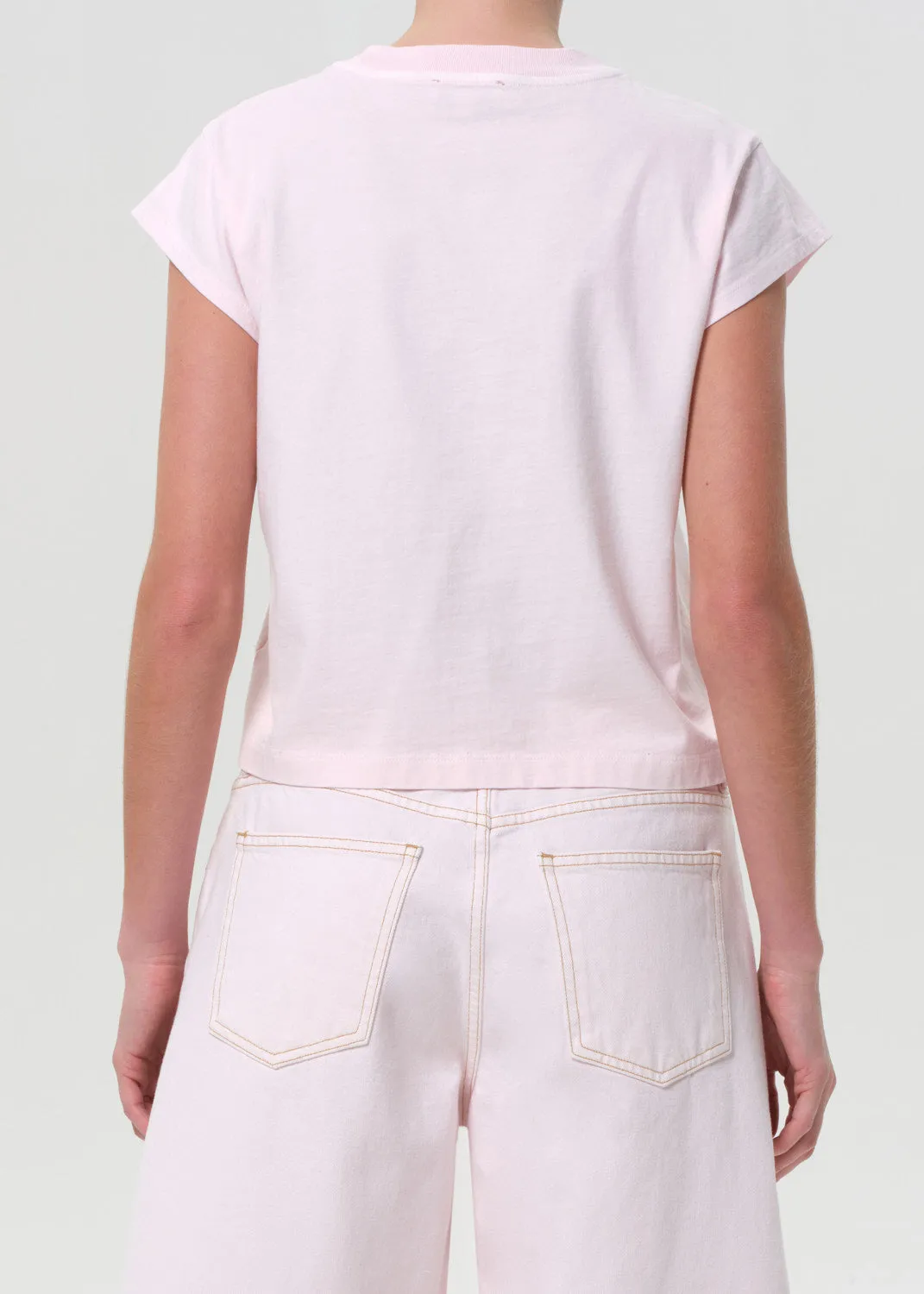 Bryce Cap Sleeve Tee in Cosmos sold by Agolde product image thumbnail 2