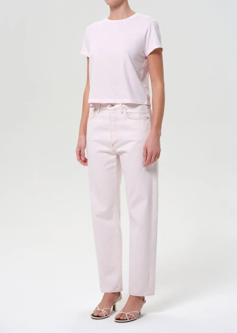 Adine Shrunken Tee in Cosmos sold by Agolde product image thumbnail 2