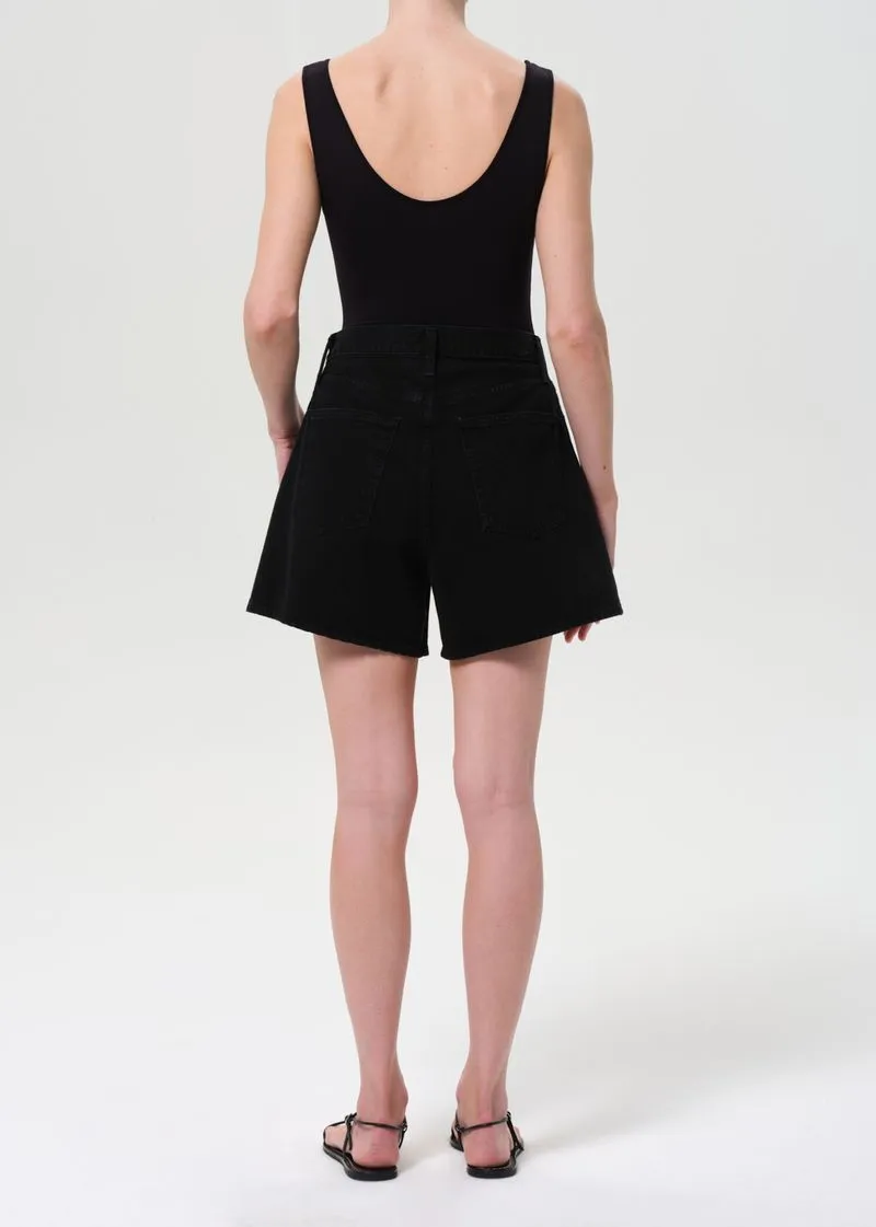 Rhoda Pleated A-Line Short in Holt sold by Agolde product image thumbnail 3