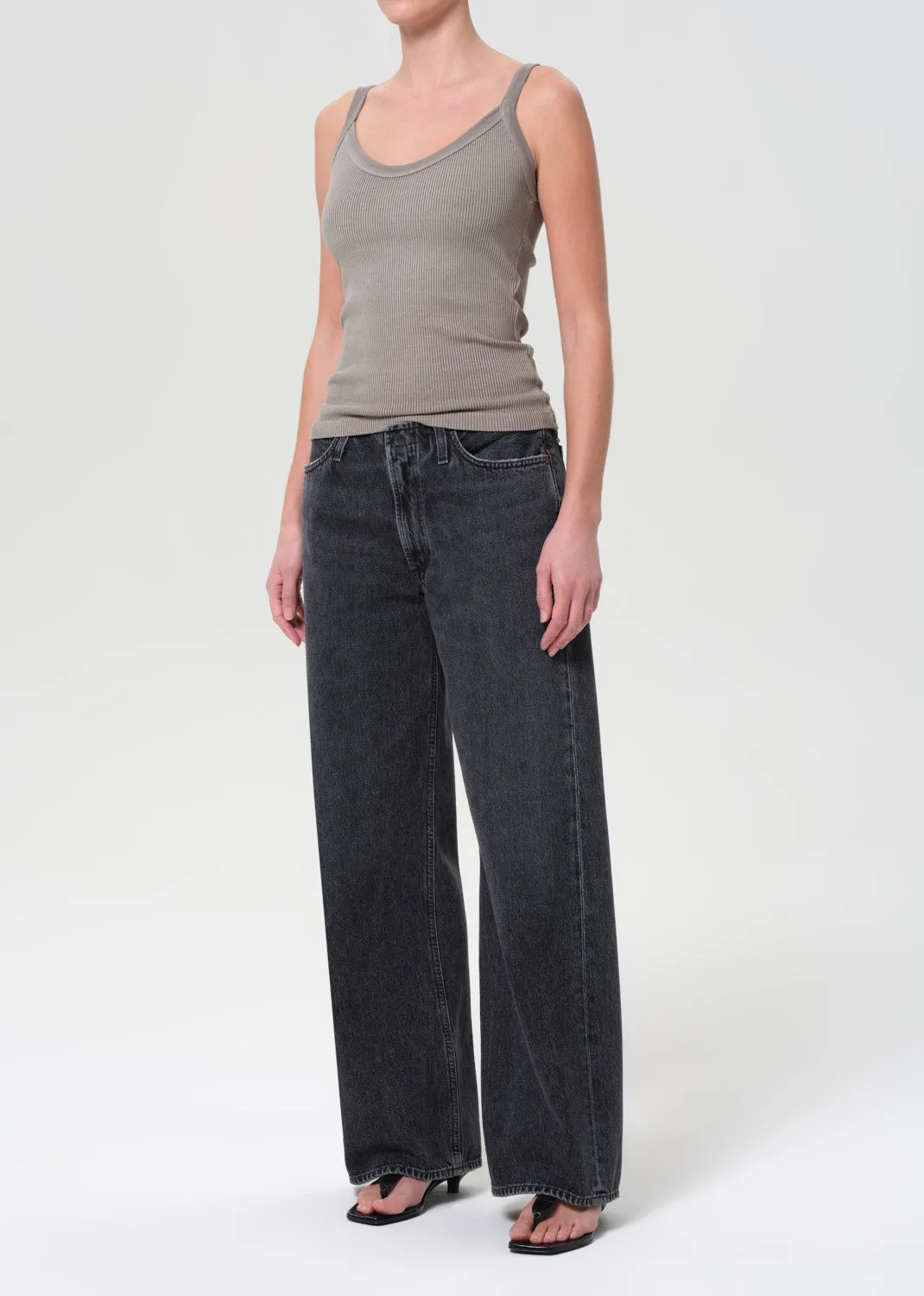 Jordan Tank in Drab sold by Agolde product image thumbnail 4