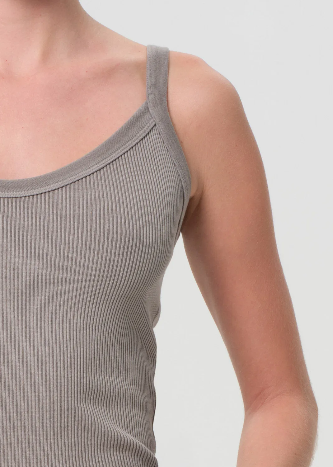 Jordan Tank in Drab sold by Agolde product image thumbnail 5