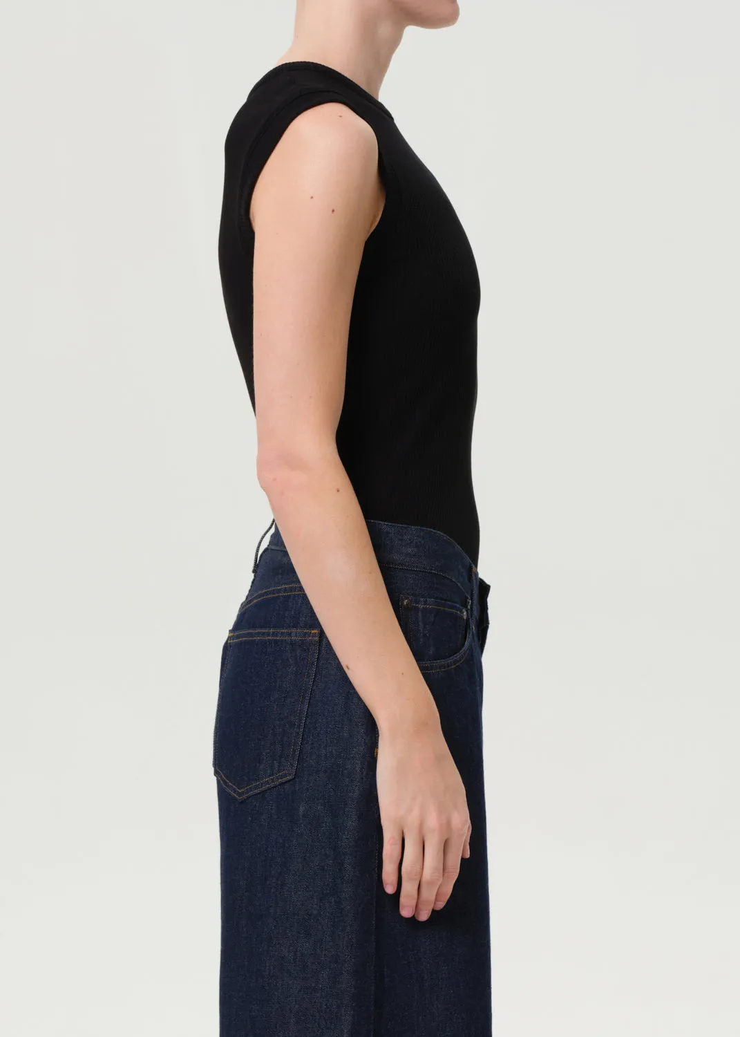 Cassidy Tank in Black sold by Agolde product image thumbnail 3