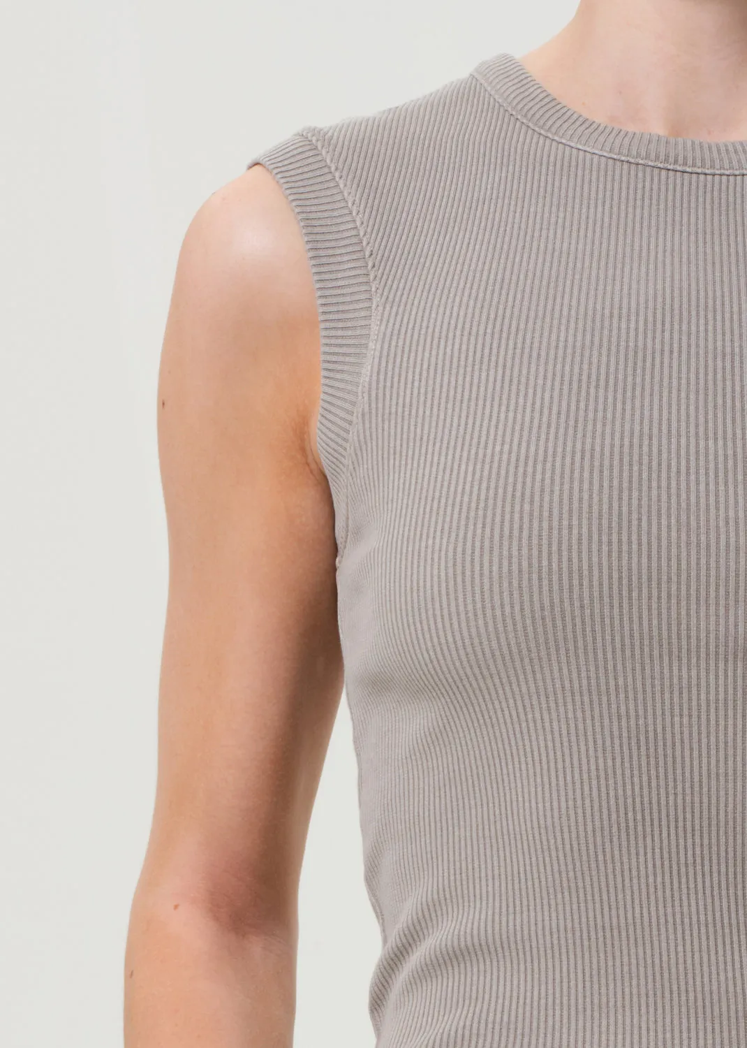 Cassidy Tank in Drab sold by Agolde product image thumbnail 5