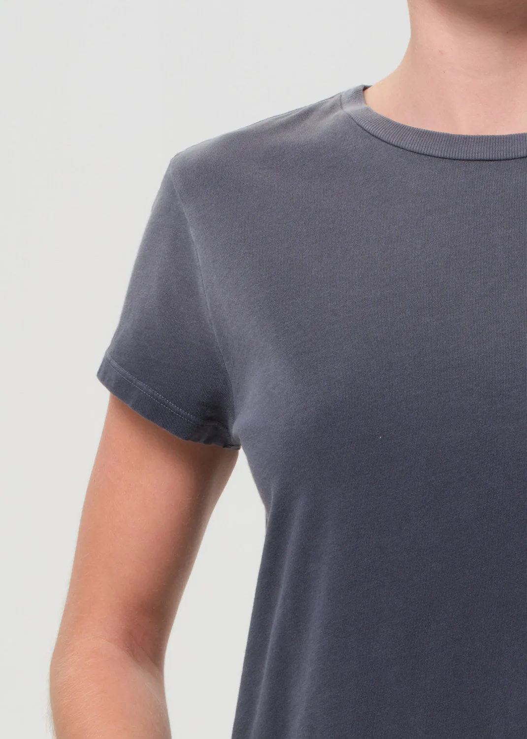 Adine Shrunken Tee in Windstorm sold by Agolde product image thumbnail 5