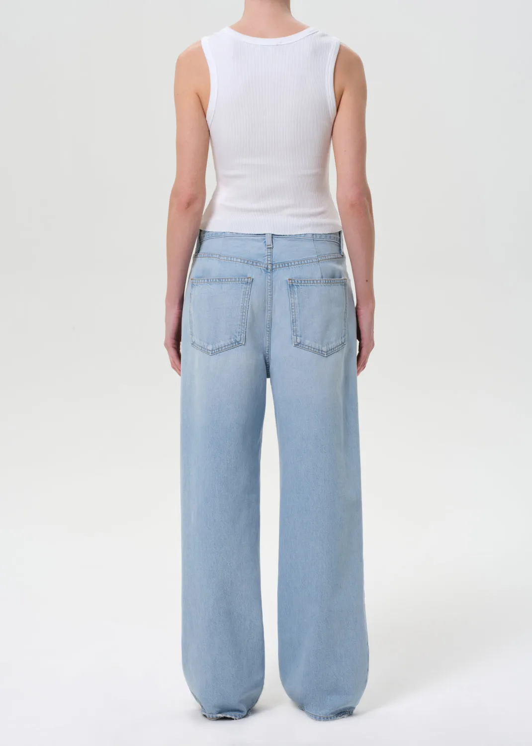 Franka Pleat Baggy in Scope sold by Agolde product image thumbnail 2