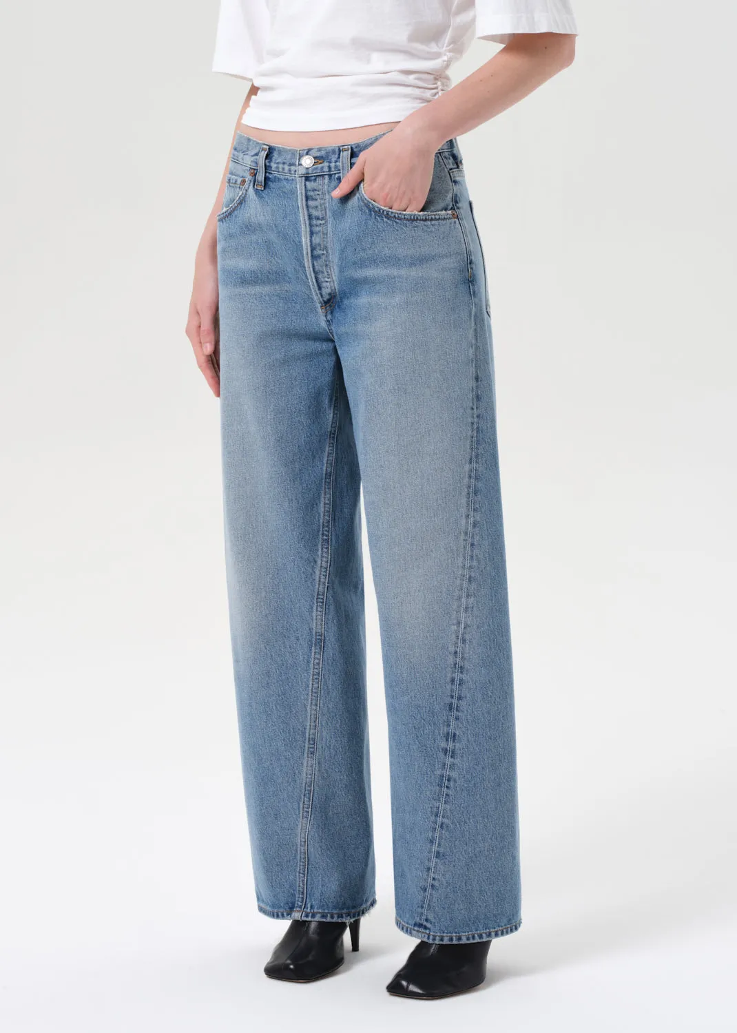 Twist Low Slung Baggy in Stage sold by Agolde product image thumbnail 4