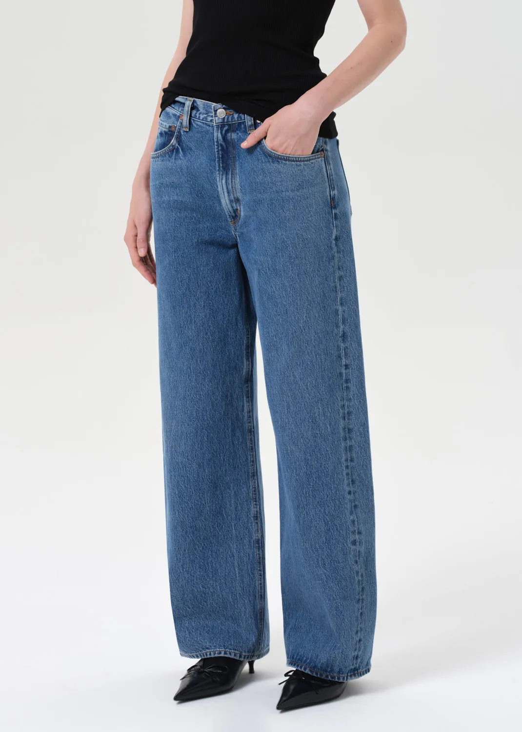 Low Curve Jean in Myth sold by Agolde product image thumbnail 4