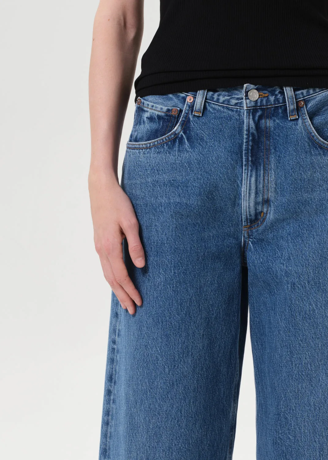 Low Curve Jean in Myth sold by Agolde product image thumbnail 5