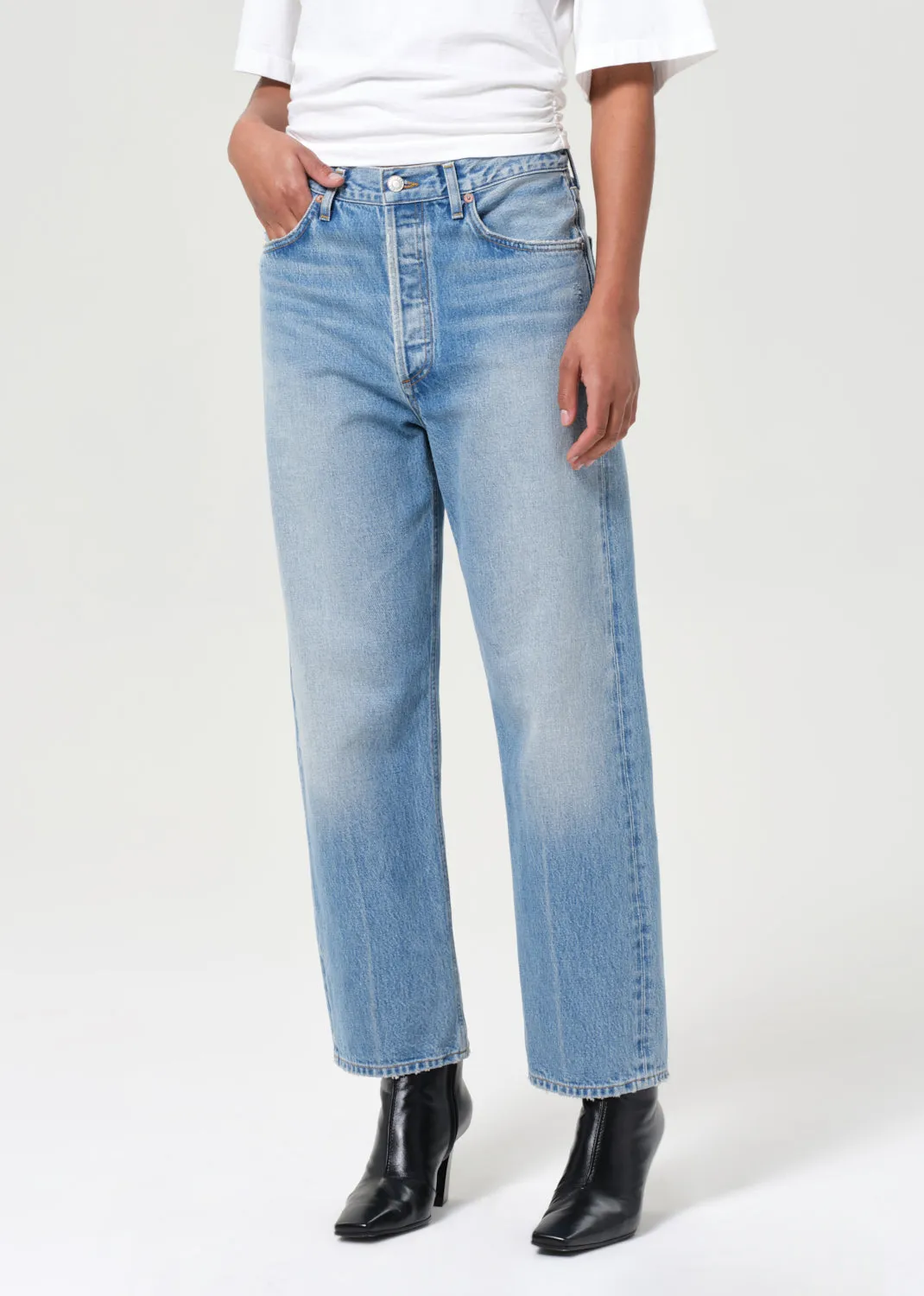 90's Crop Mid Rise Straight in Vault sold by Agolde product image thumbnail 4