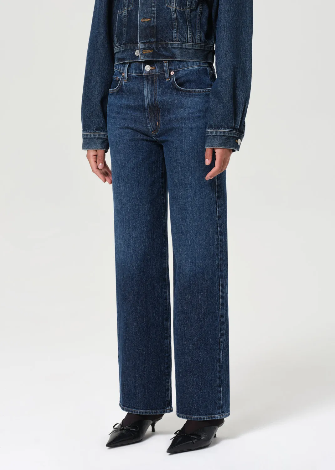 Harper Straight Jean (Stretch) in Echo sold by Agolde product image thumbnail 4