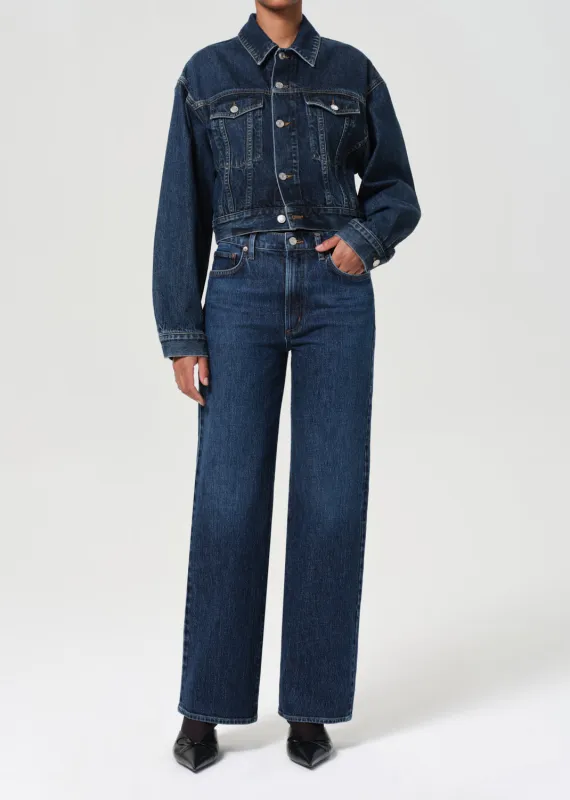 Harper Straight Jean (Stretch) in Echo sold by Agolde