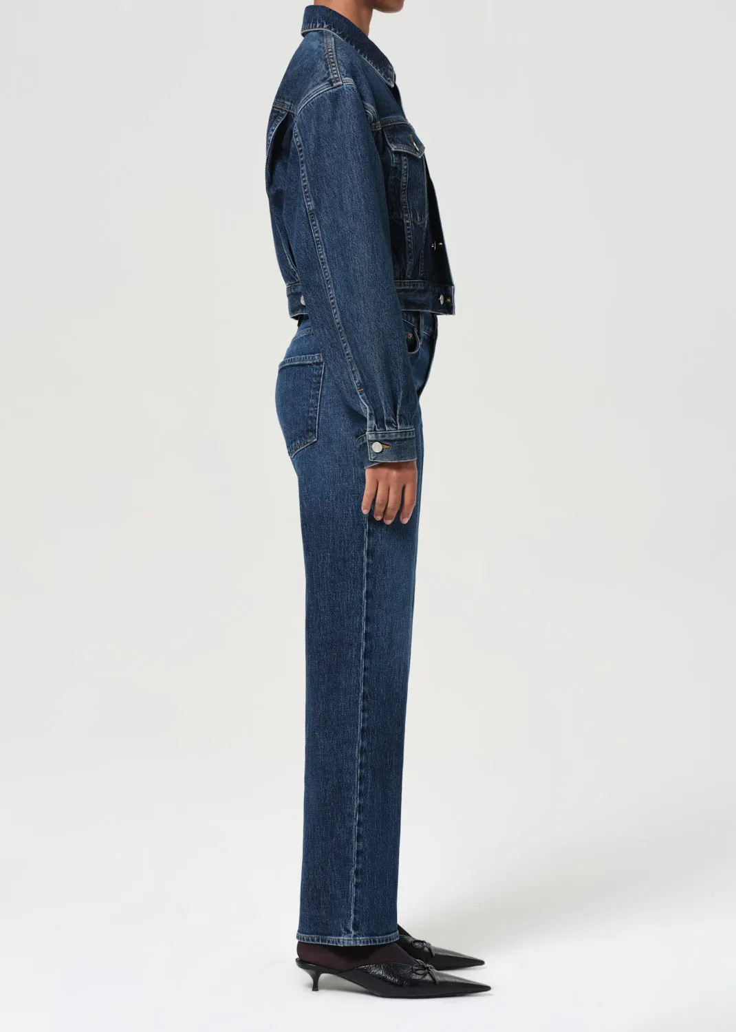Harper Straight Jean (Stretch) in Echo sold by Agolde product image thumbnail 3