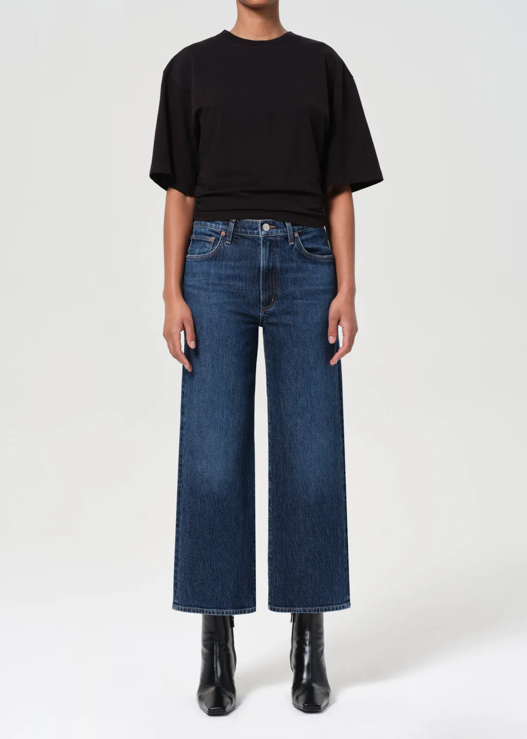 Harper Crop Jean in Echo sold by Agolde