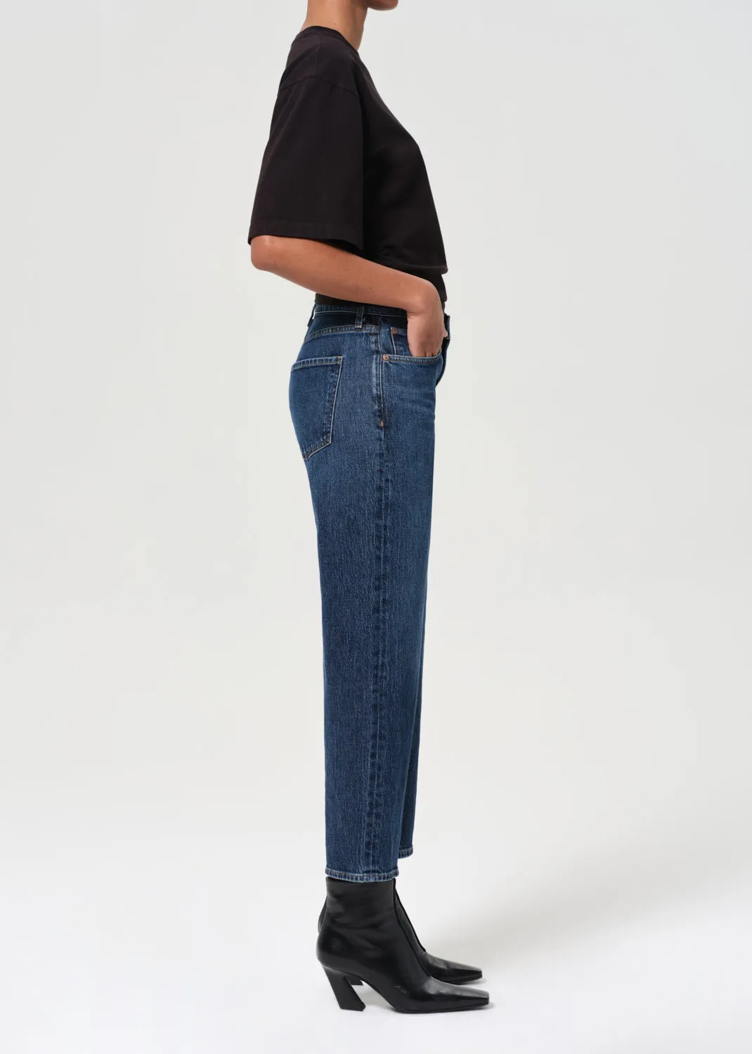 Harper Crop Jean in Echo sold by Agolde product image thumbnail 3