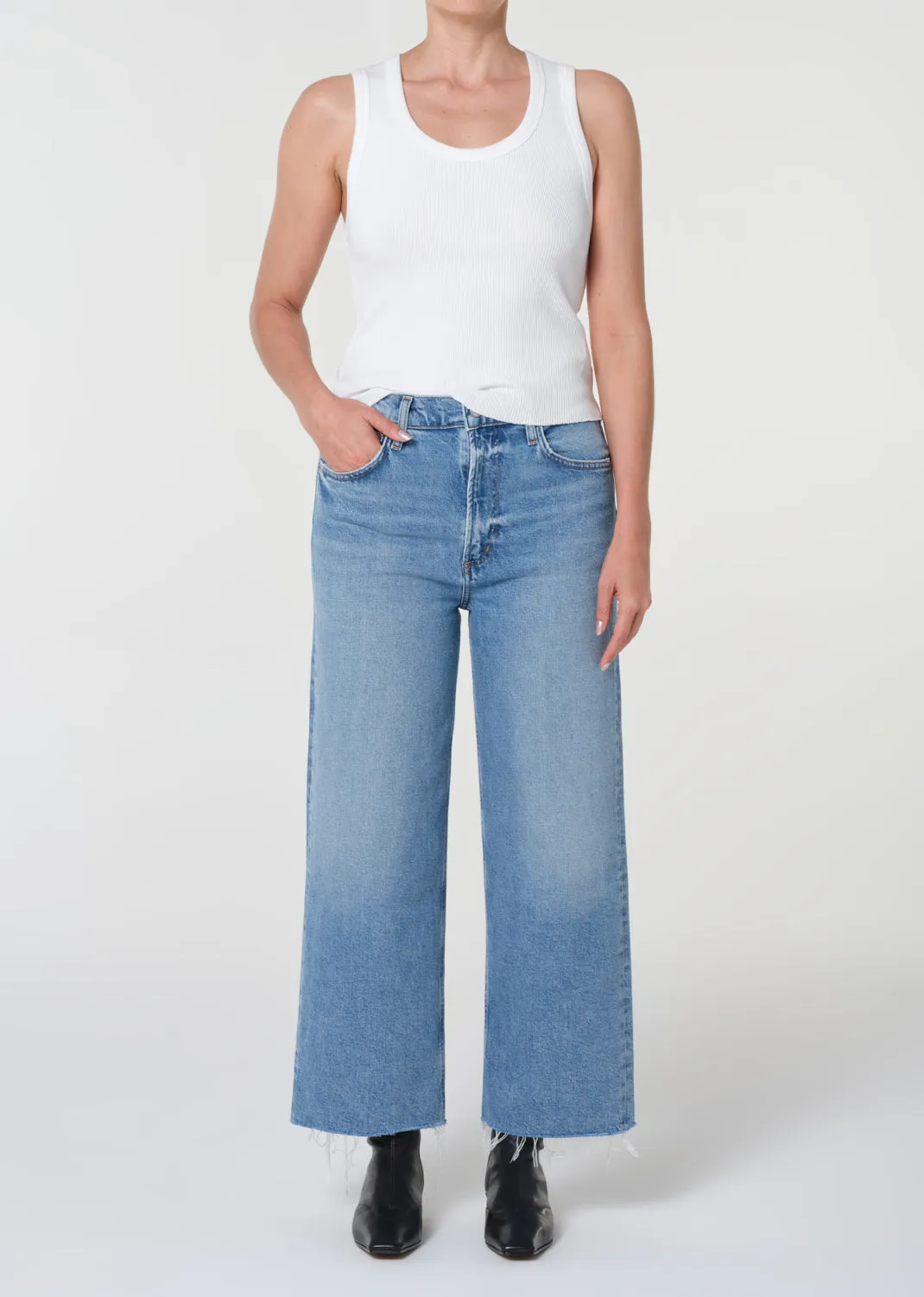 Ren Jean Petite 25" (Comfort Stretch) in Forum sold by Agolde
