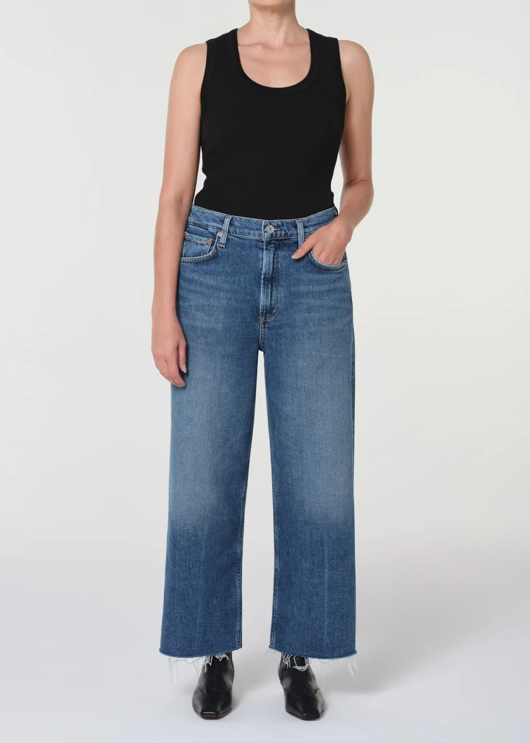 Ren Jean Petite 25" in Chord sold by Agolde