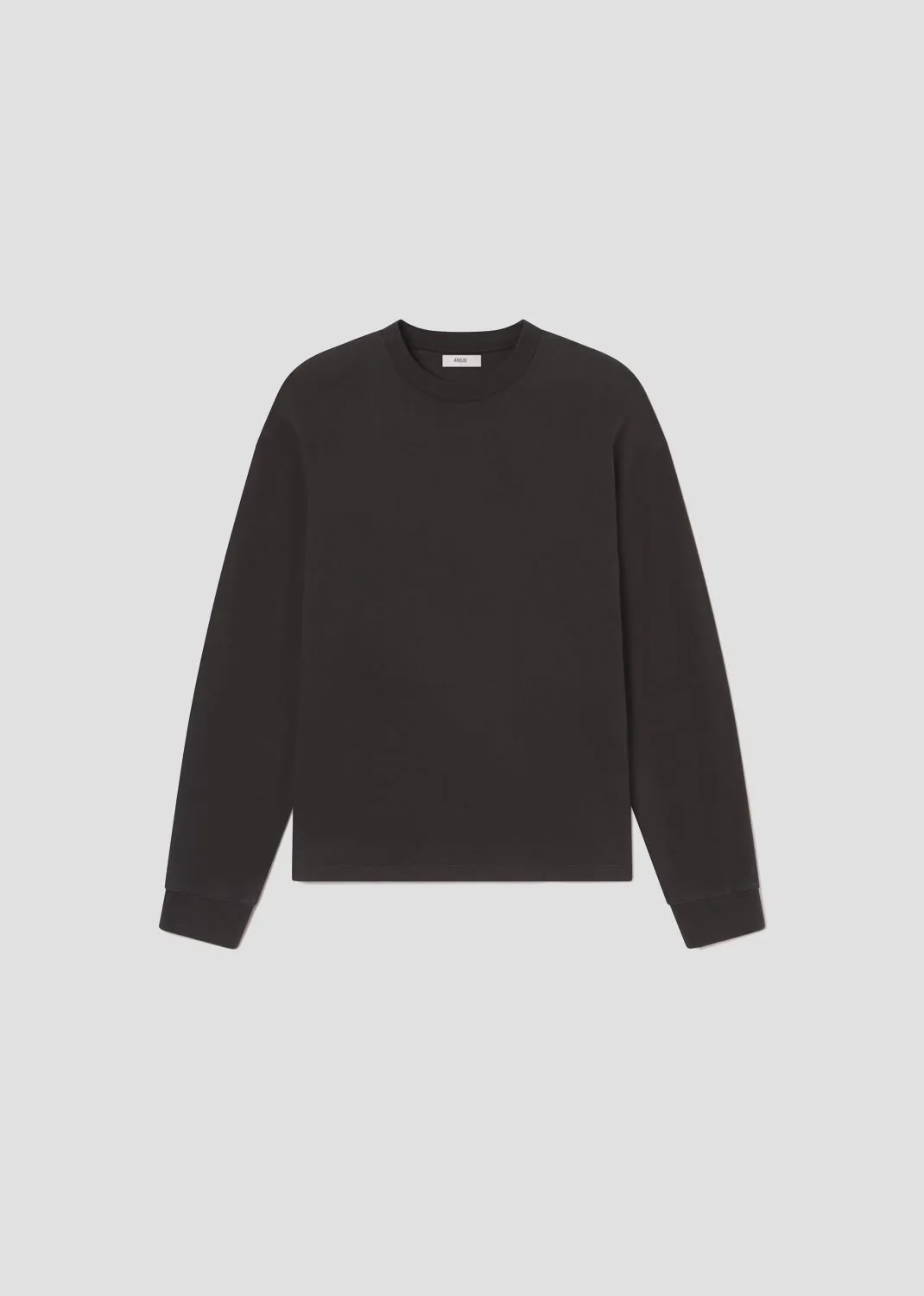 Asha Long Sleeve Mock Neck Tee in Cave sold by Agolde