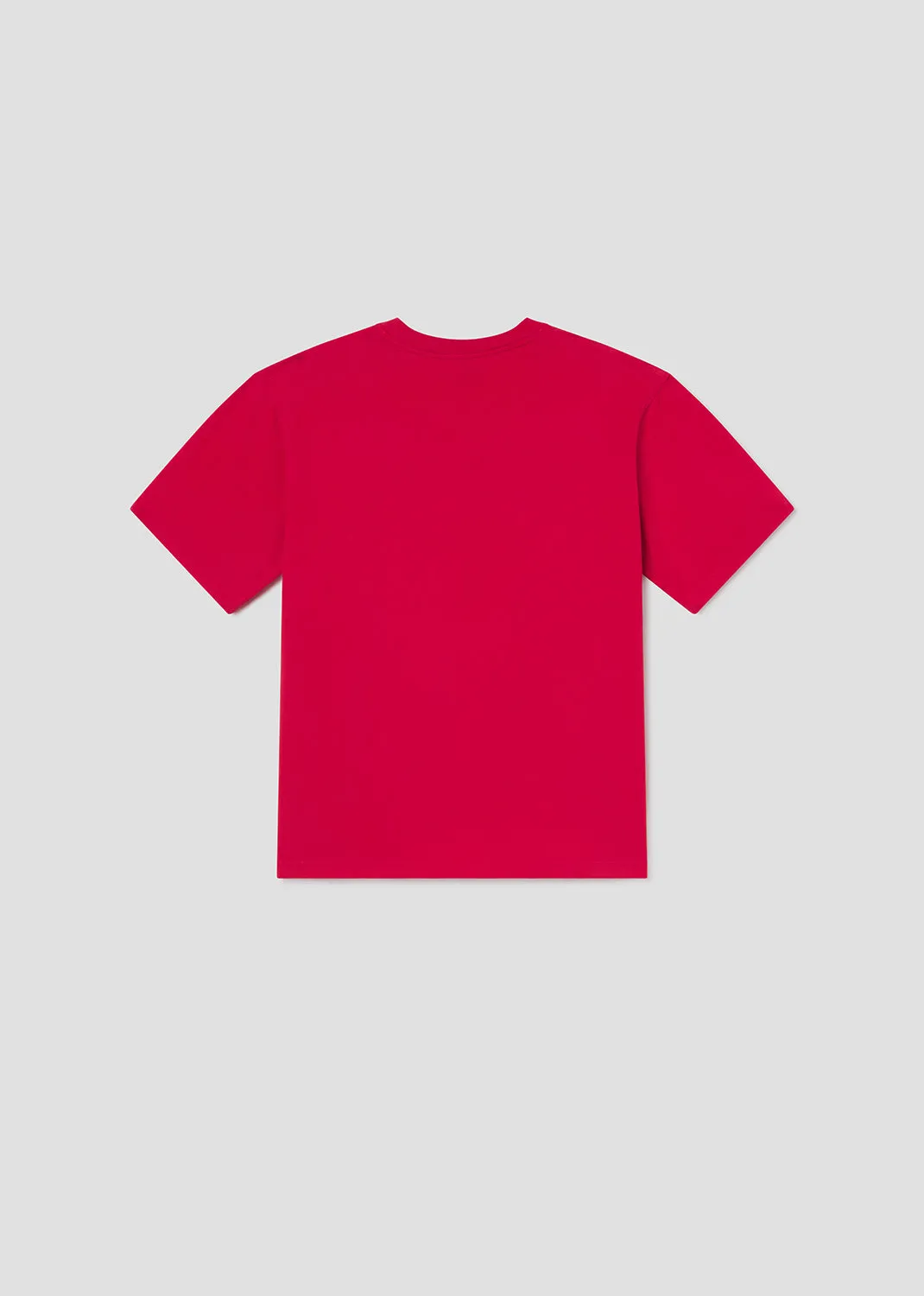 Agolde / Rsvp Short Sleeve Mock Neck in Red sold by Agolde product image thumbnail 2