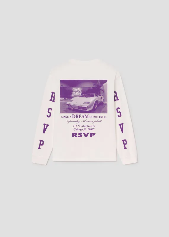 Agolde / Rsvp Long Sleeve Mock Neck in Soft White sold by Agolde