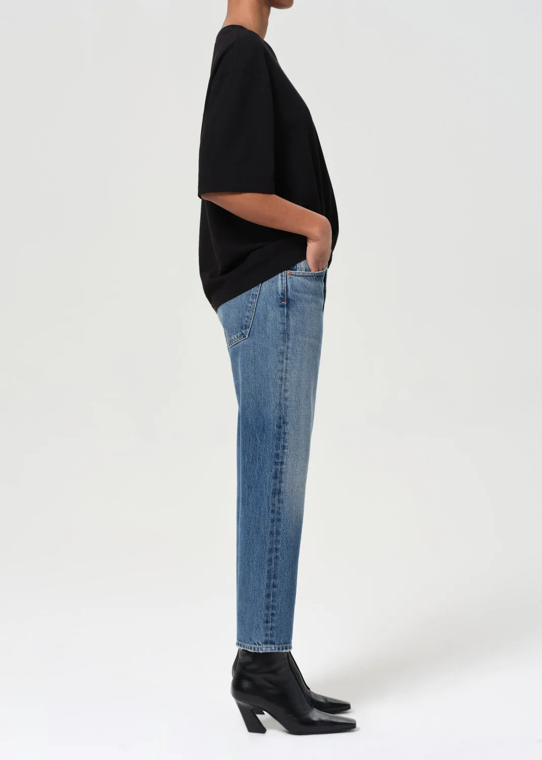 90's Crop Mid Rise Straight in Bounty sold by Agolde product image thumbnail 3