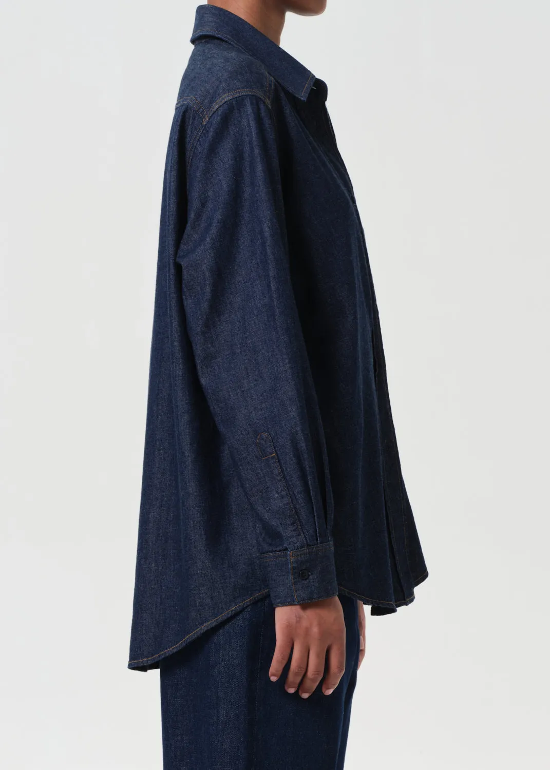 Kaelin Shirt in Dice sold by Agolde product image thumbnail 4