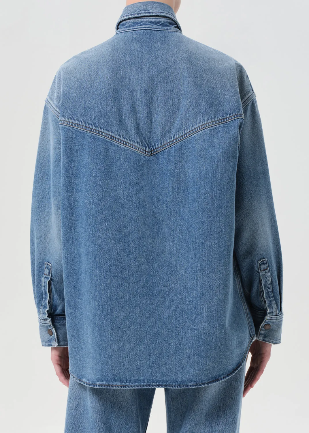 Lotta Shirt in Grade sold by Agolde product image thumbnail 2