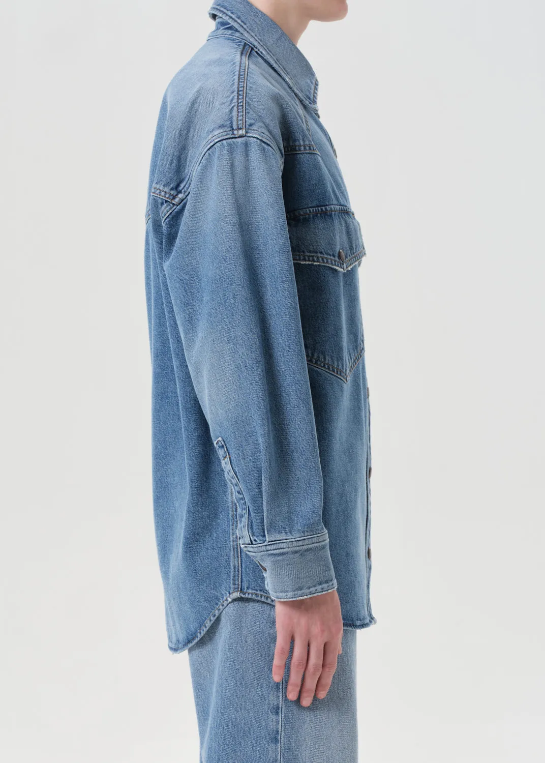 Lotta Shirt in Grade sold by Agolde product image thumbnail 3