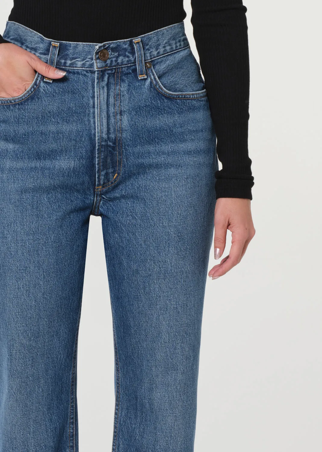 Leena Jean Petite in Placebo sold by Agolde product image thumbnail 5