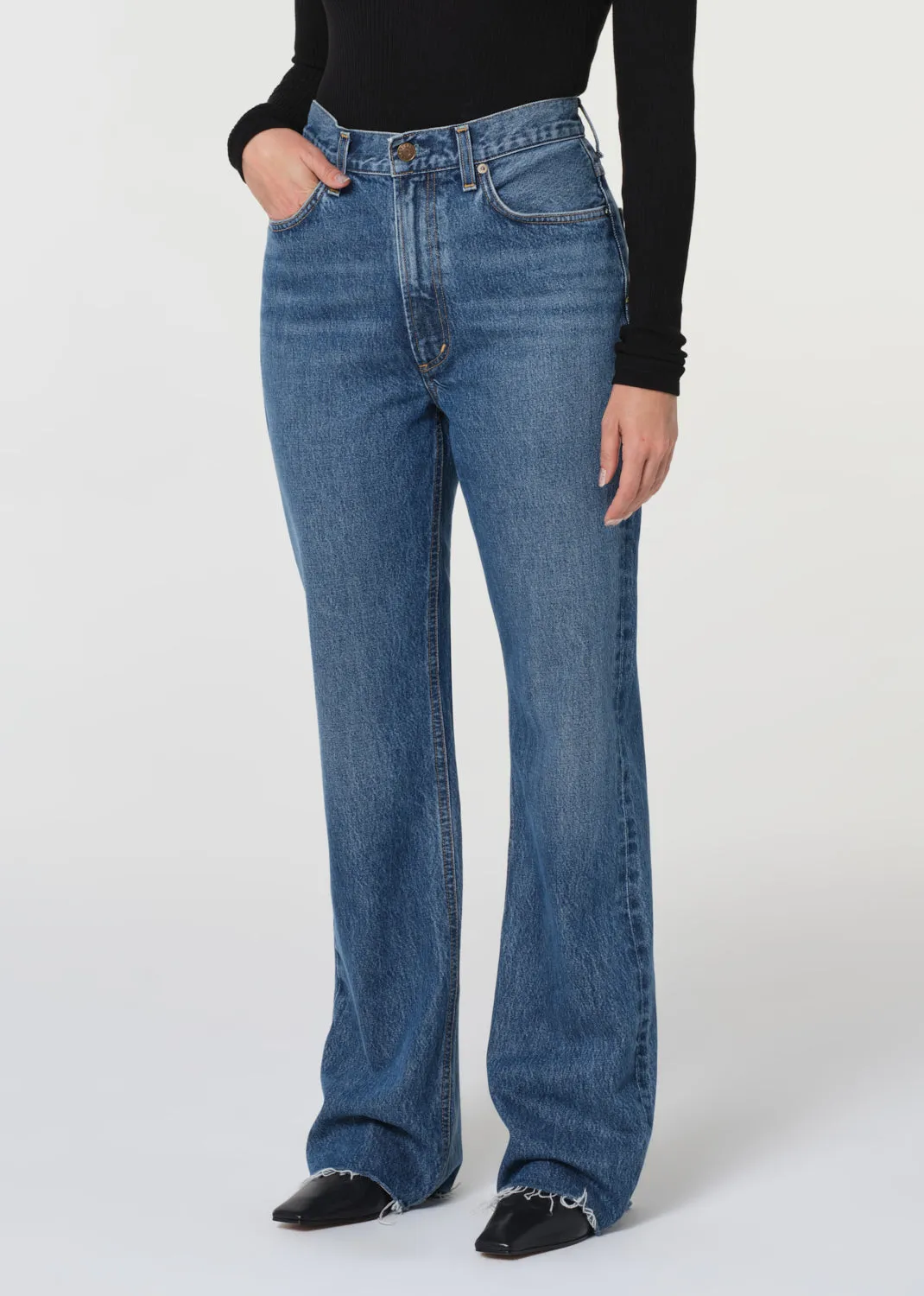 Leena Jean Petite in Placebo sold by Agolde product image thumbnail 4