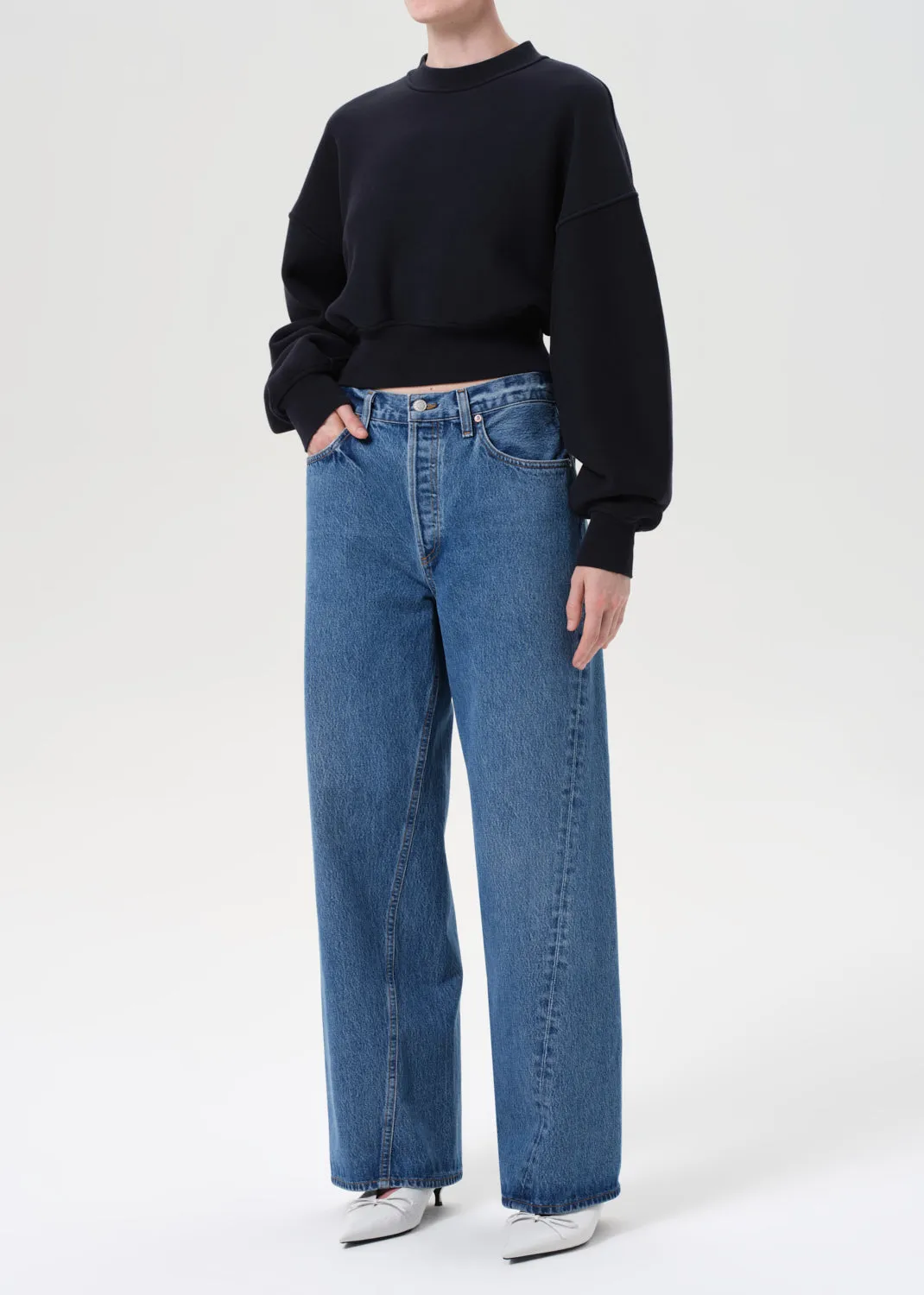 Kit Sweatshirt in Mirage sold by Agolde product image thumbnail 4