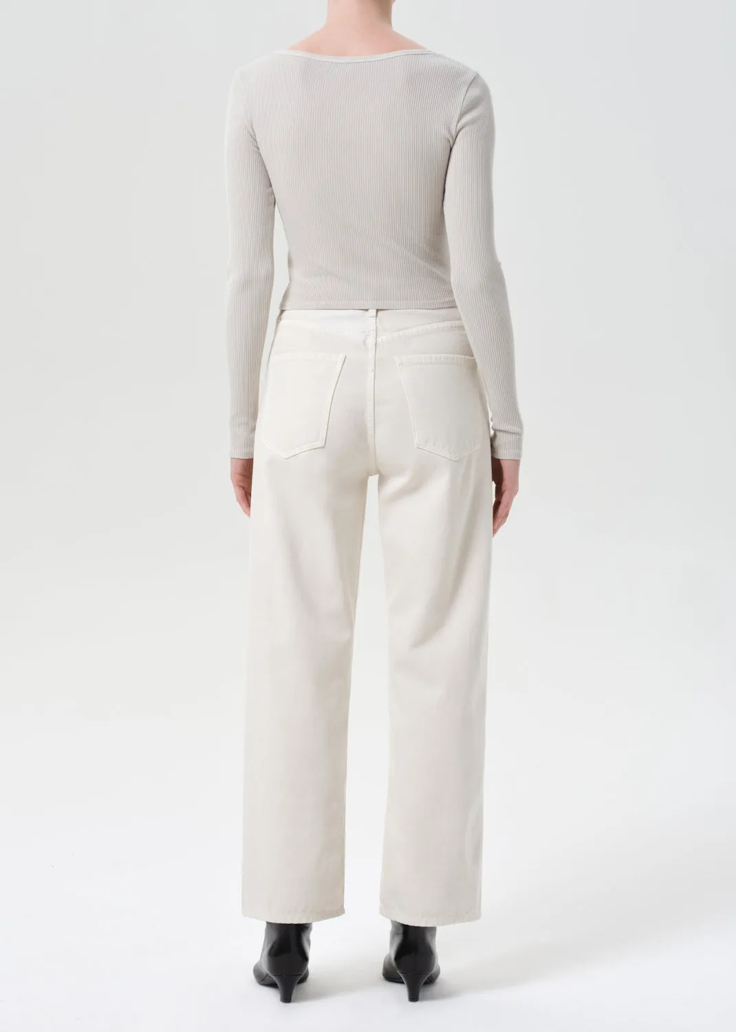 Ren Jean in Brown Rice sold by Agolde product image thumbnail 2