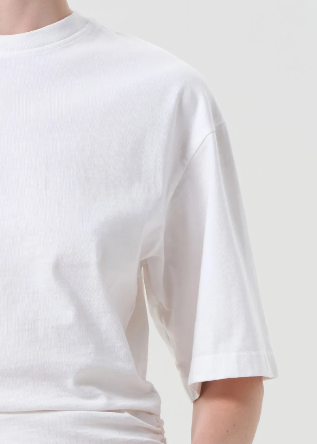 Shari Tee in White sold by Agolde product image thumbnail 5