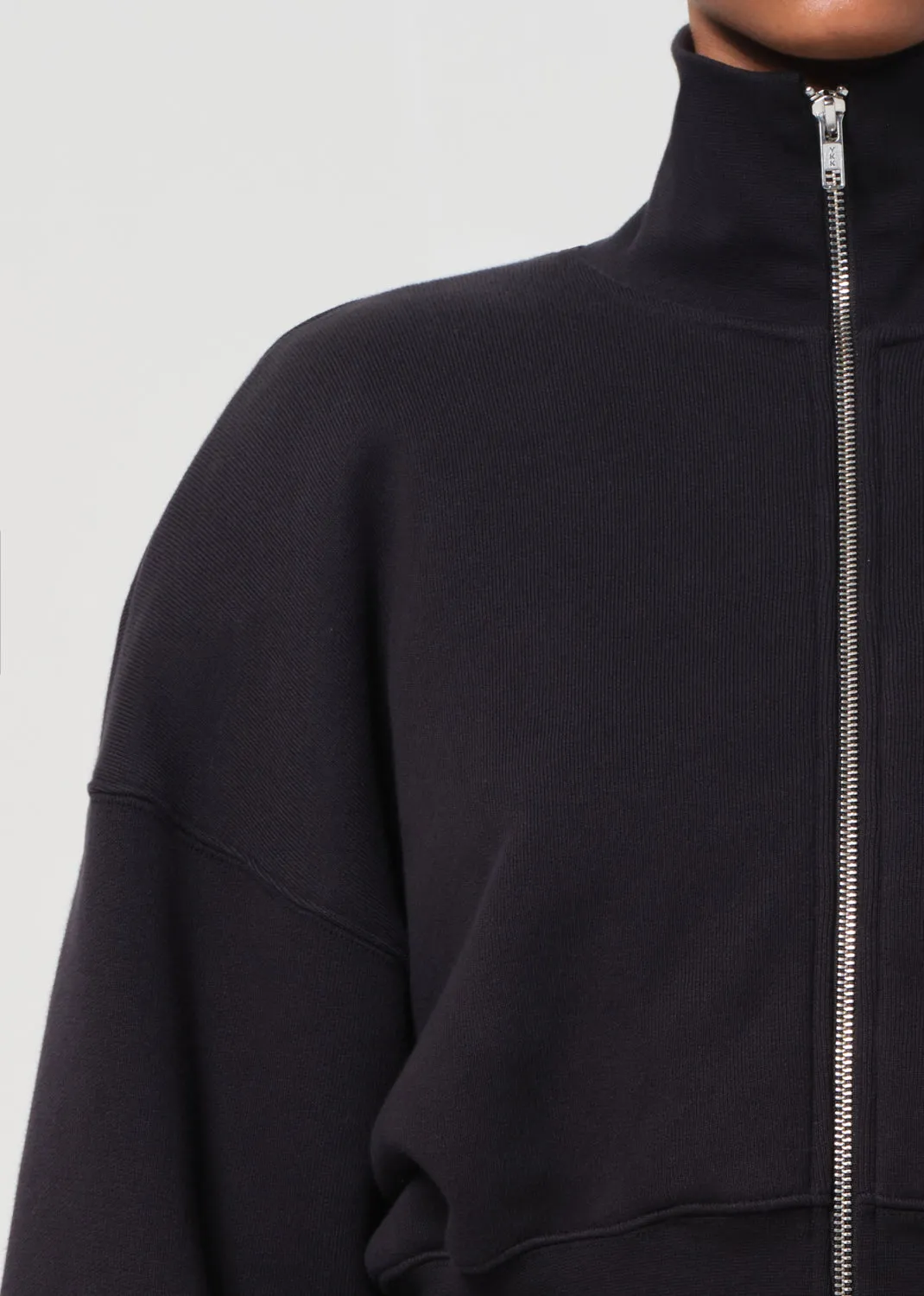 Darby Zip Up in Washed Black sold by Agolde product image thumbnail 5