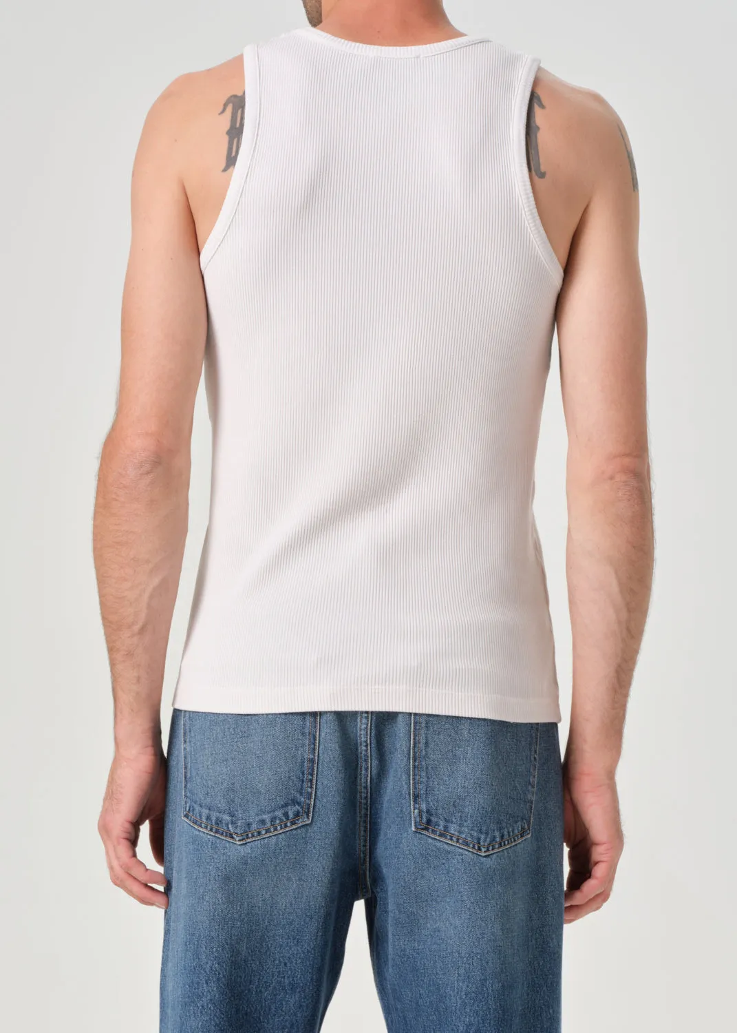 Viggo Tank in Powder sold by Agolde product image thumbnail 3