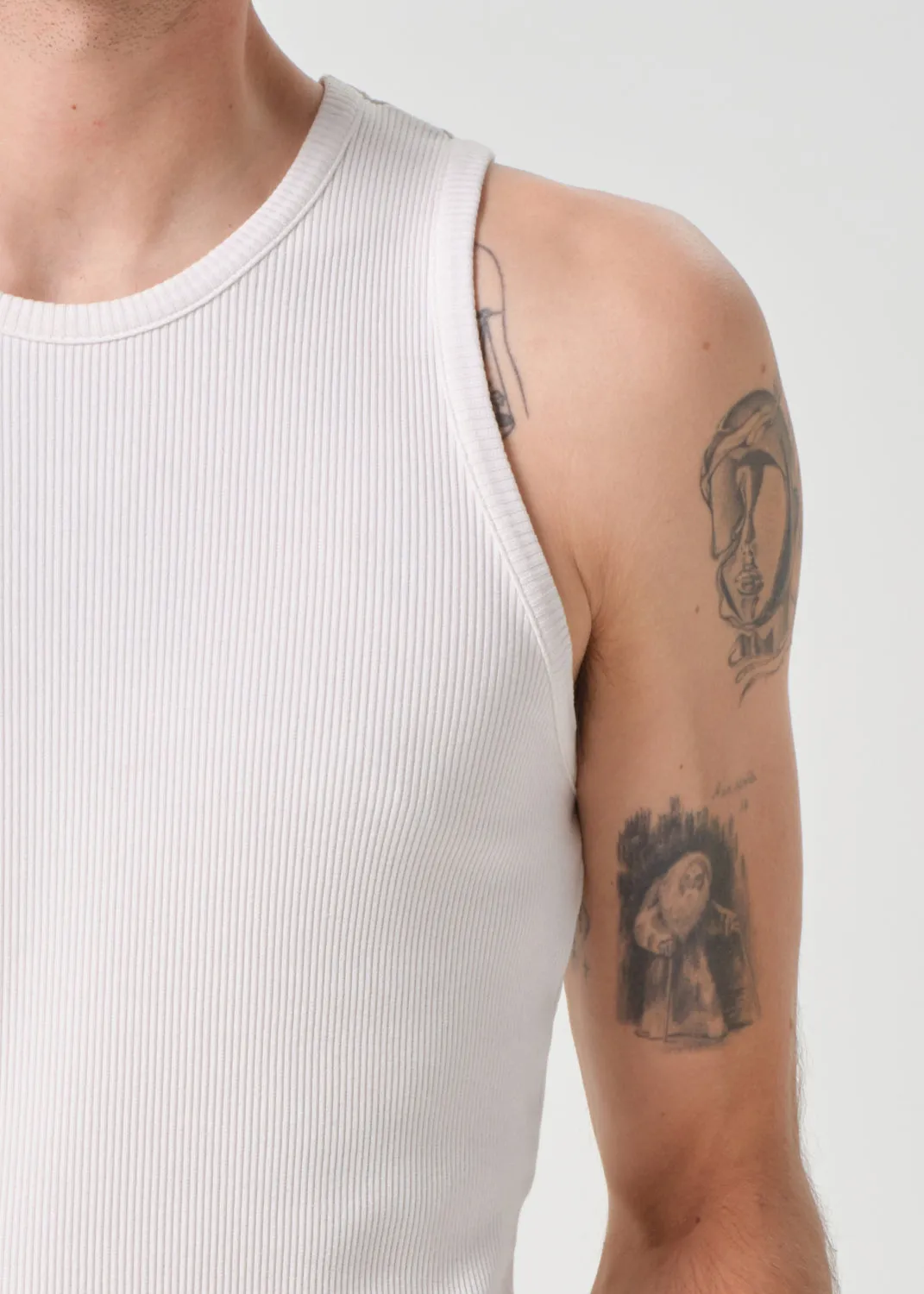 Viggo Tank in Powder sold by Agolde product image thumbnail 5