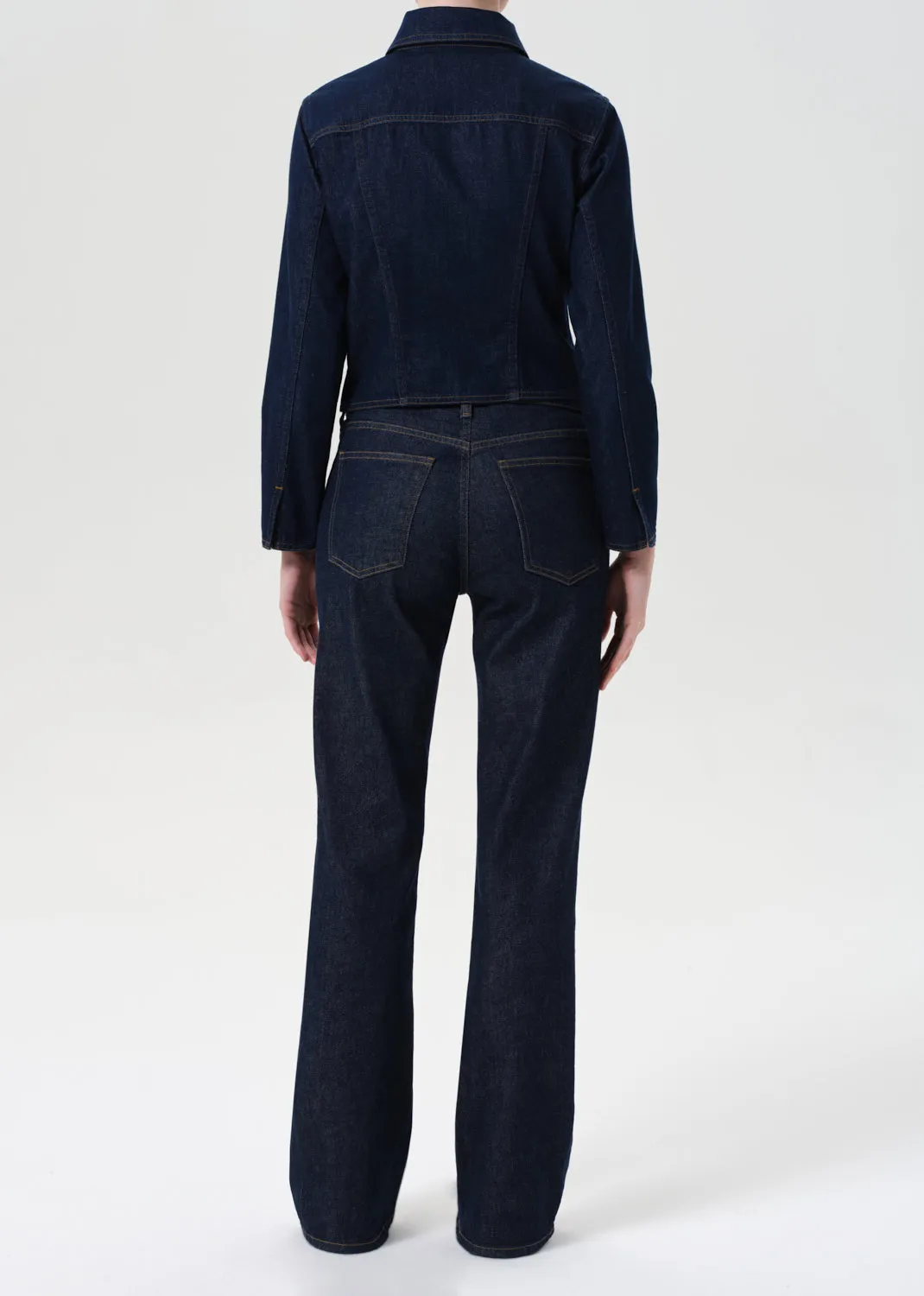 Mid Rise Kick Boot (Comfort Stretch) in Reissue sold by Agolde product image thumbnail 2