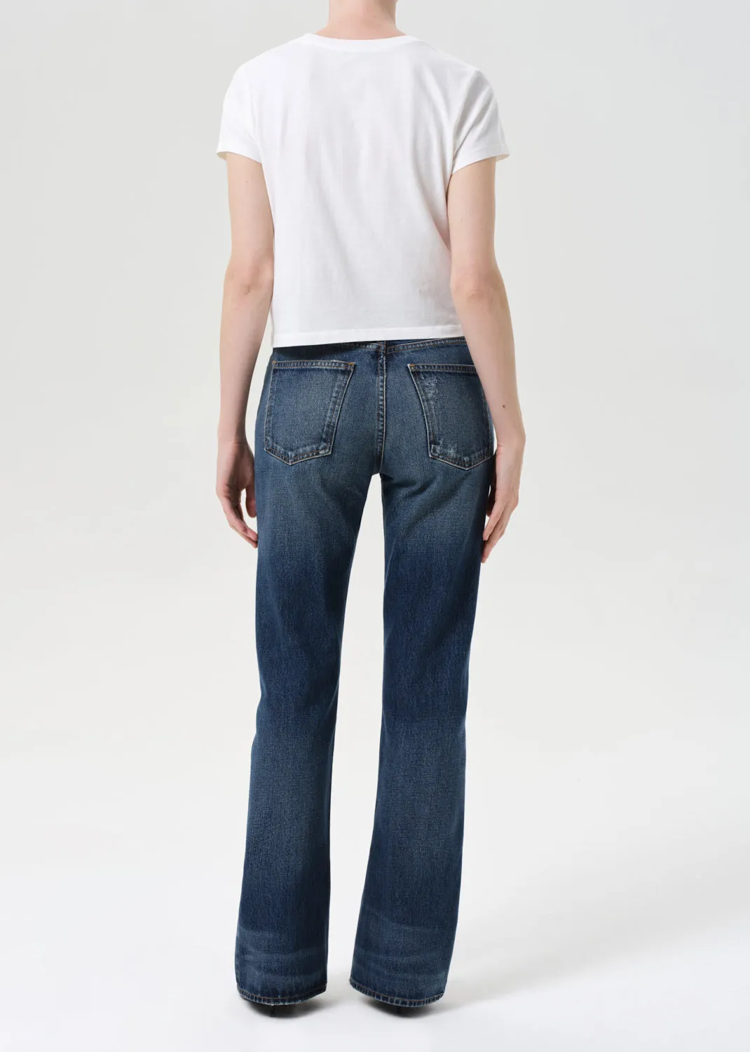 Mid Rise Kick Boot in Stencil sold by Agolde product image thumbnail 3